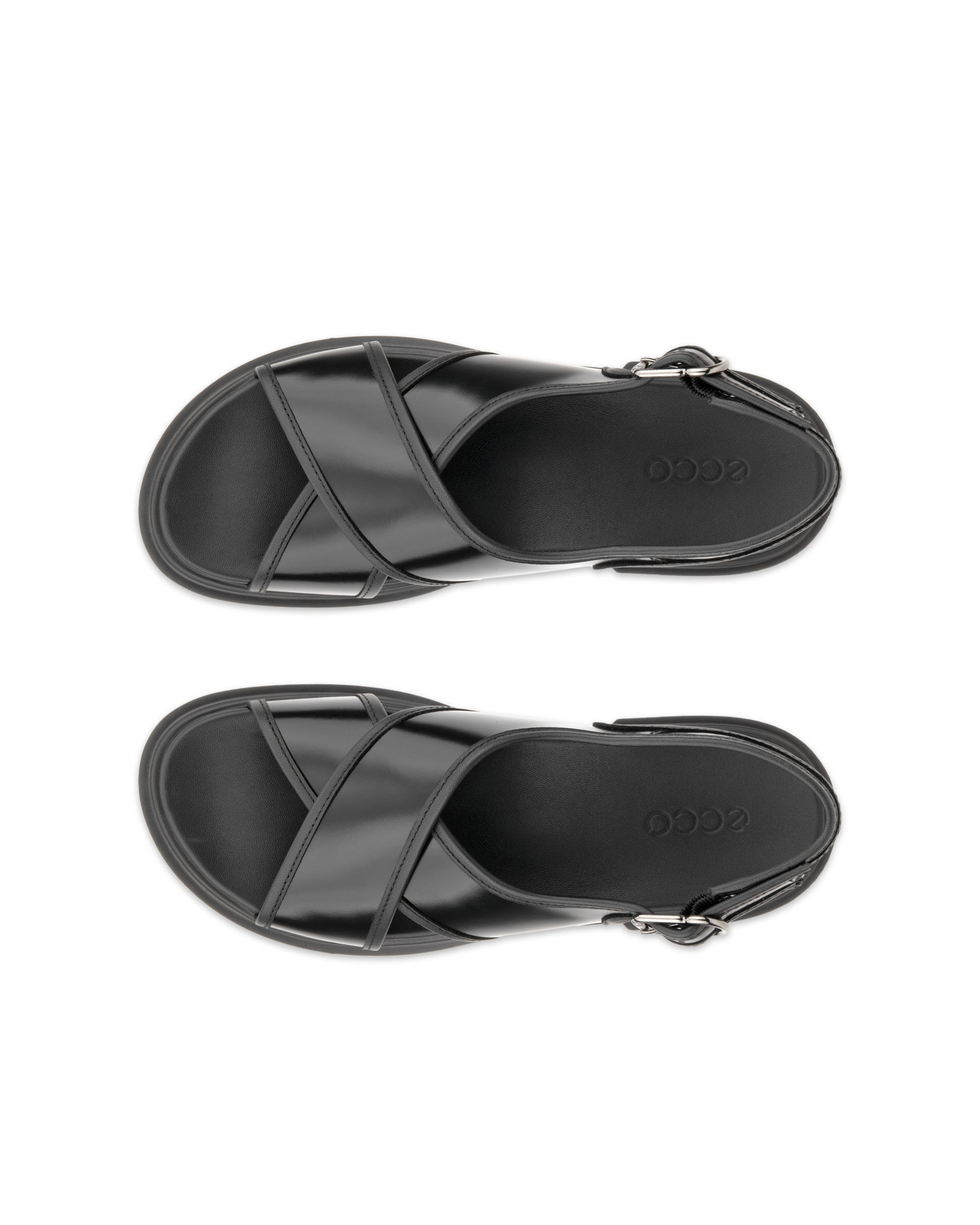 Women's ECCO® Metropole Seoul Leather Slingback Sandal