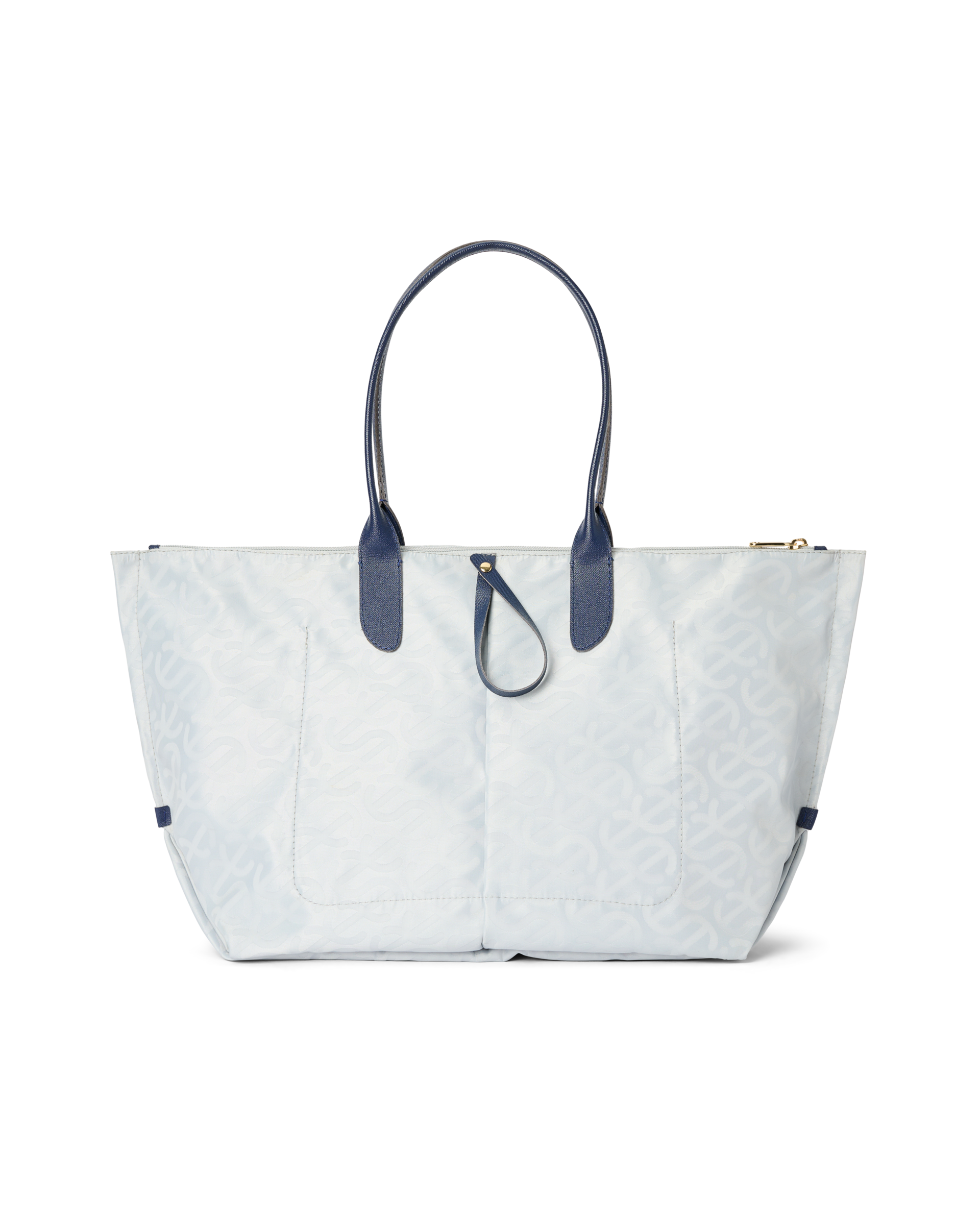 ECCO® Tote Shopper aus Leder - Grau - Back