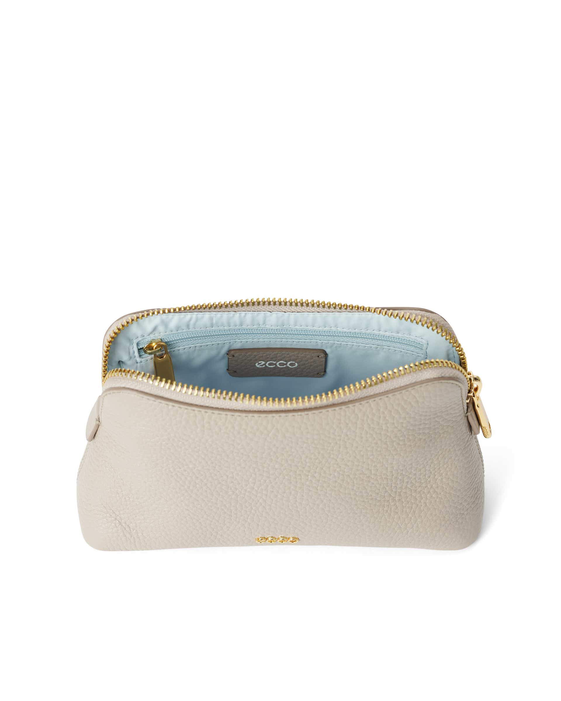 ECCO® Cosmetic Pouch Pouch-väska skinn - Beige - Inside