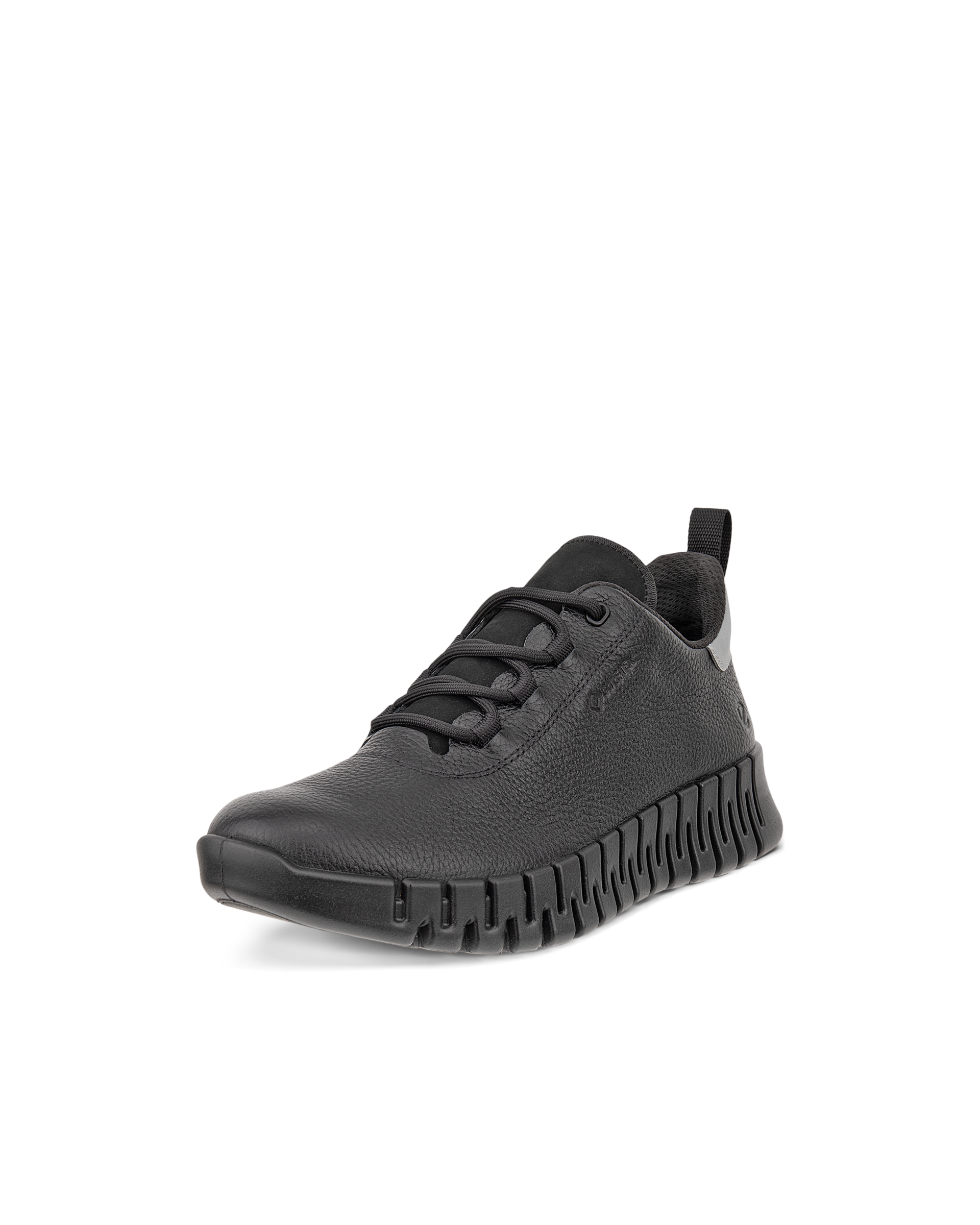 ECCO® Gruuv női Gore-Tex bőr sneaker - Fekete - Main