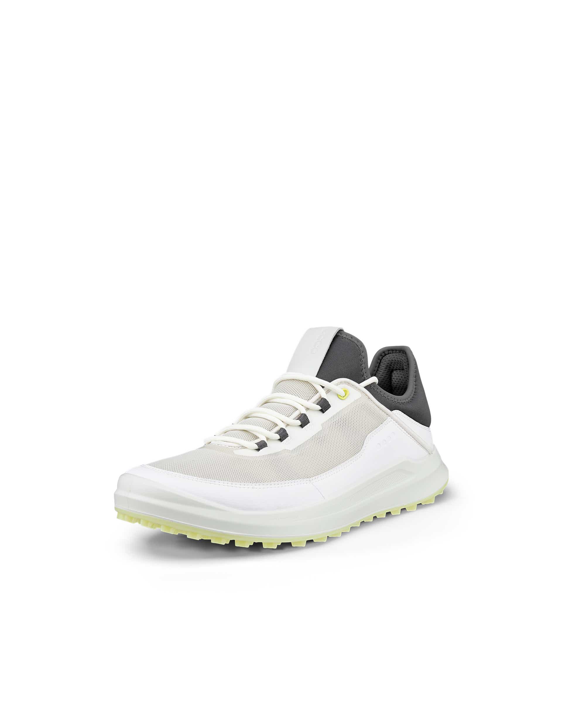 Men's ECCO® Golf Core Textile Golf Shoe - White - Main