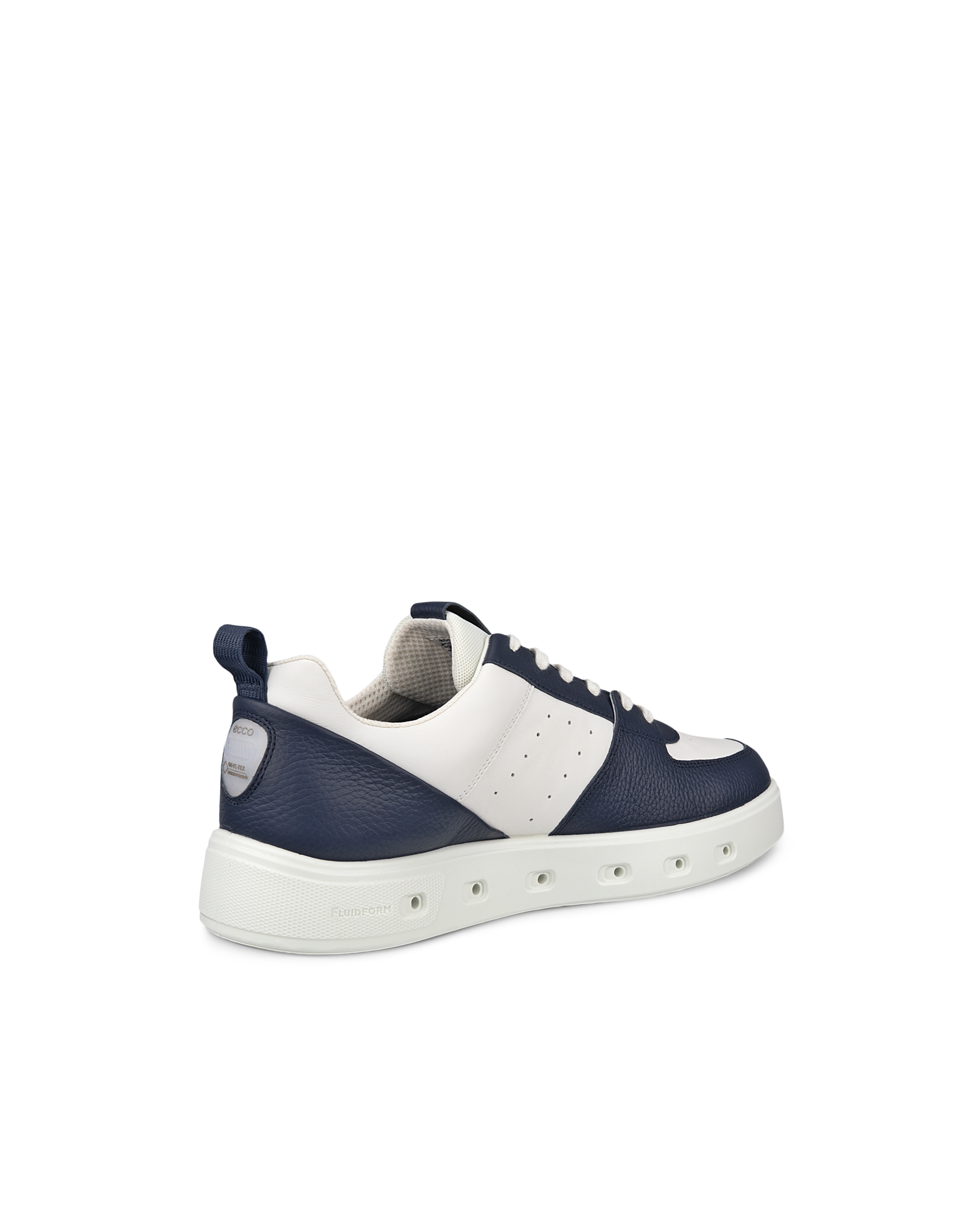 ECCO street 720 MEN メンズ レザーGore-Texスニーカー | ブルー