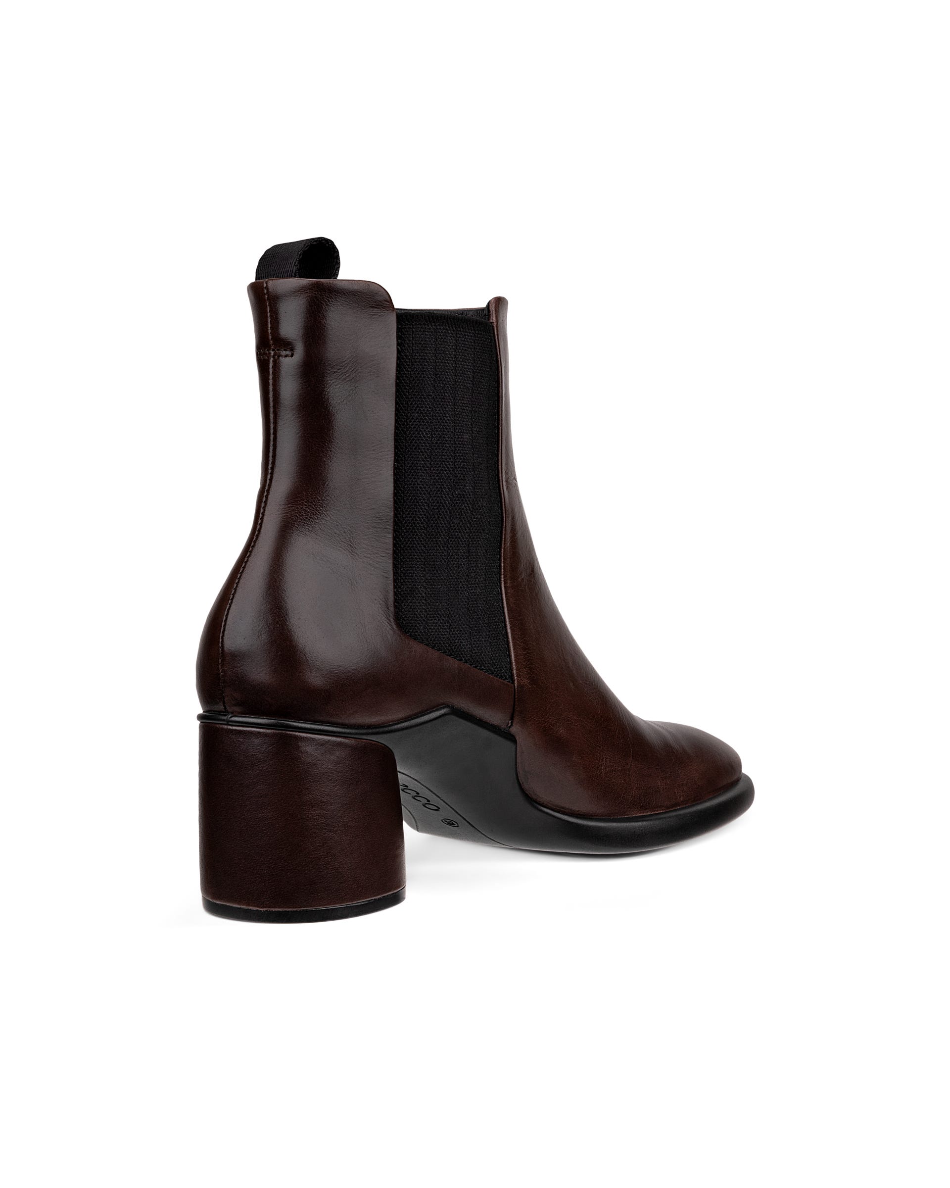 ECCO® Sculpted LX 55 Chelseaboots skinn med klack dam - Brun - Back