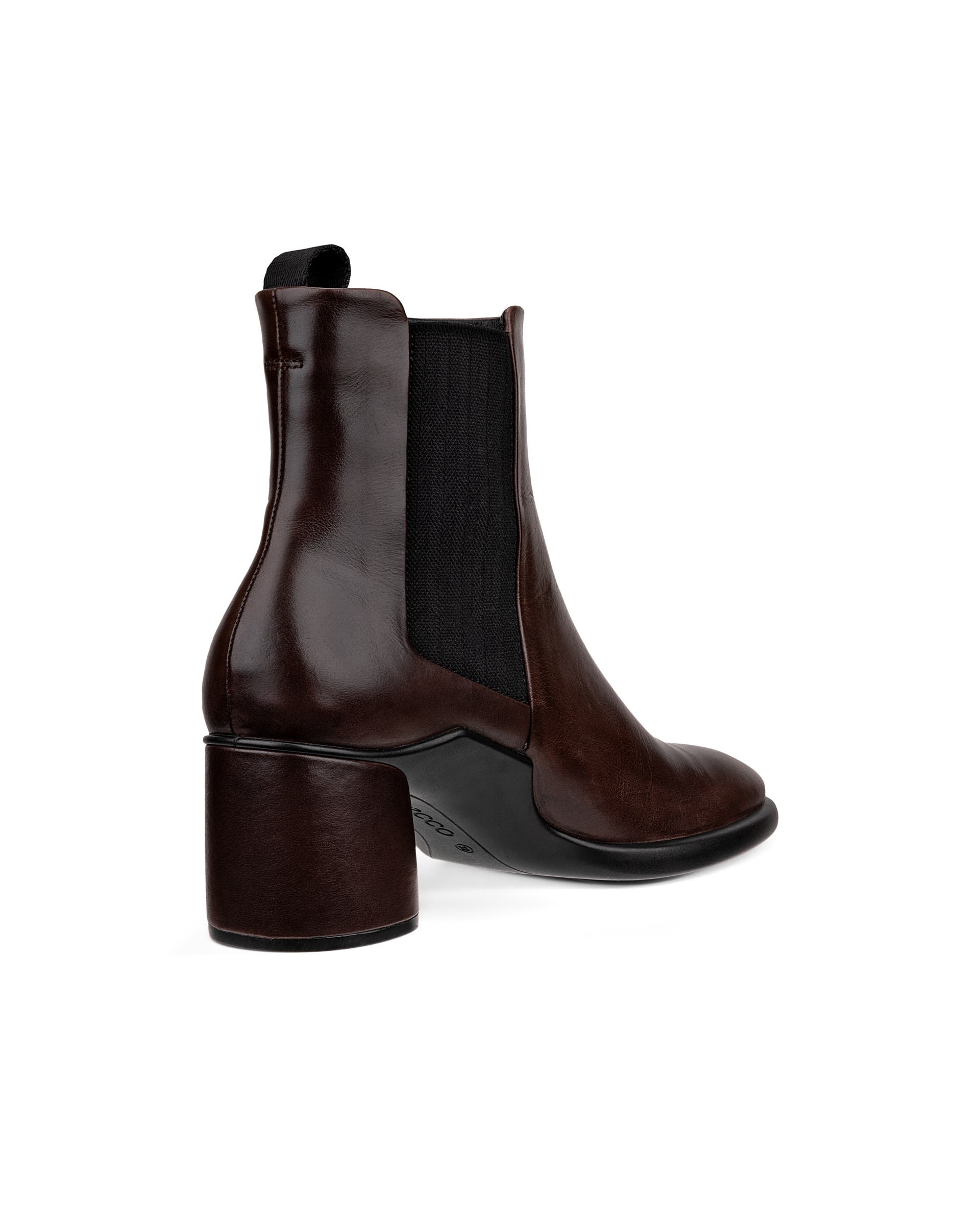 ECCO® Sculpted LX 55 Chelseaboots skinn med klack dam - Brun - Back