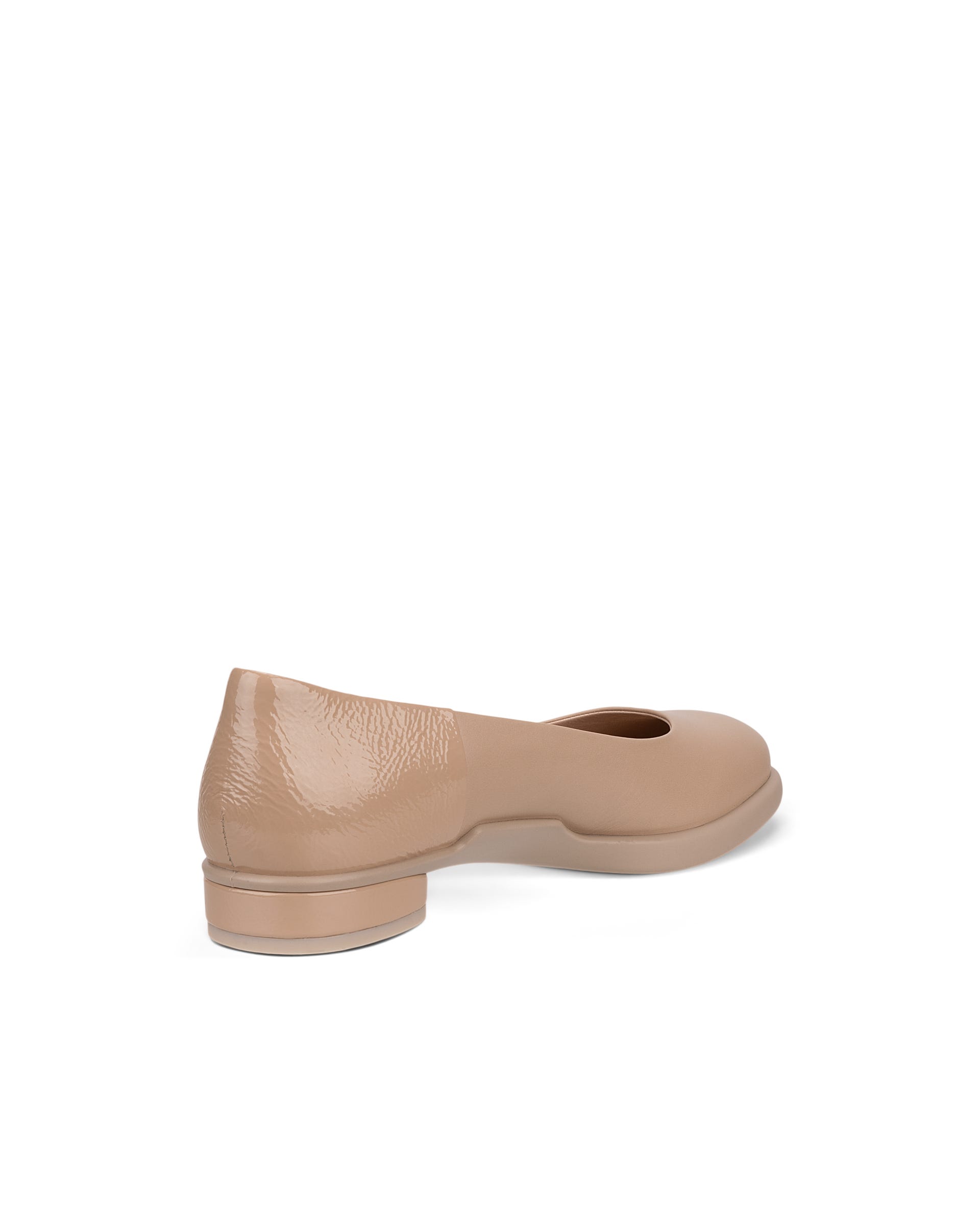 ECCO® Sculpted LX ballerines en cuir pour femme - Brun - Back