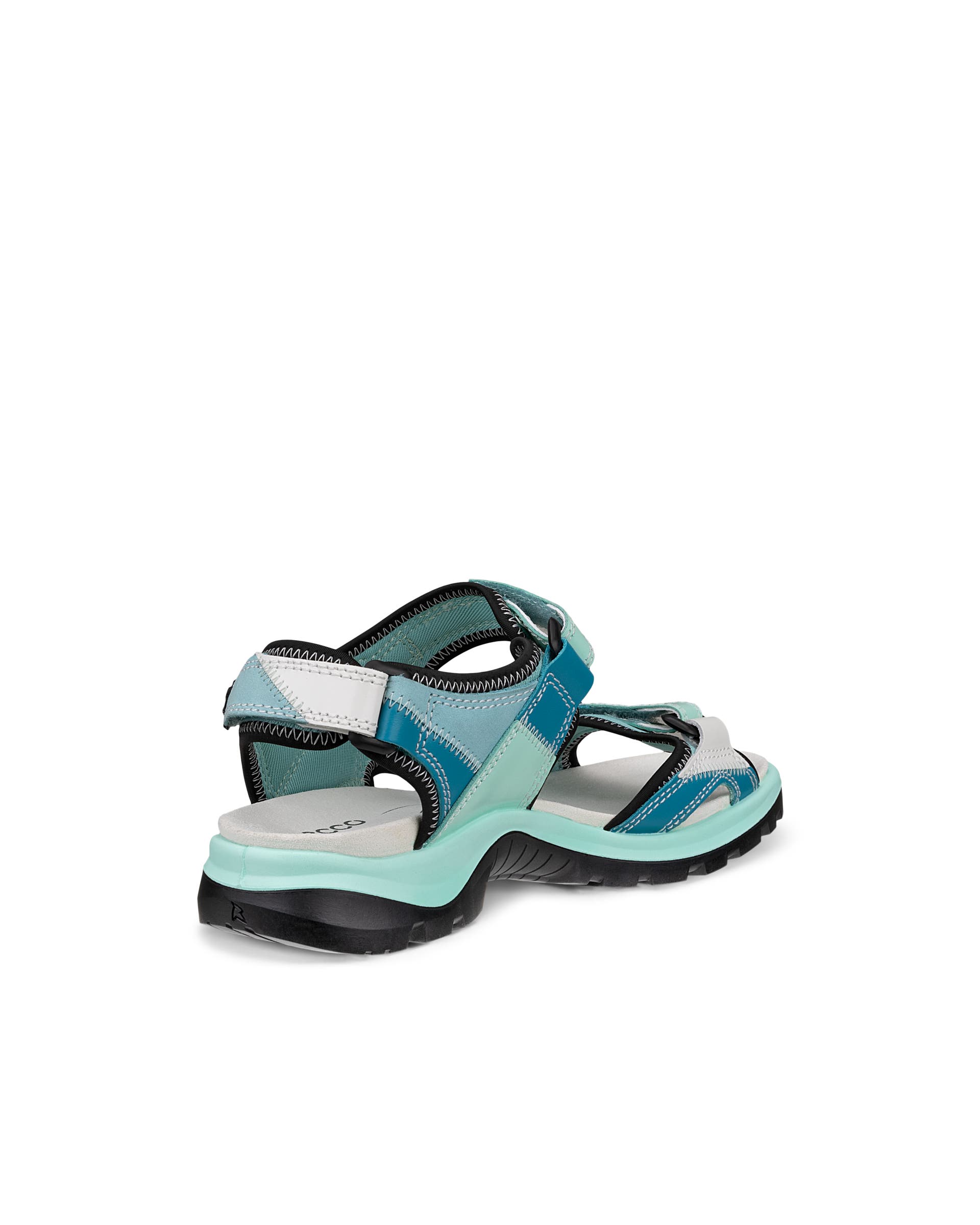 Sandalias de senderismo de nobuk ECCO® Offroad para mujer - Azul - Back