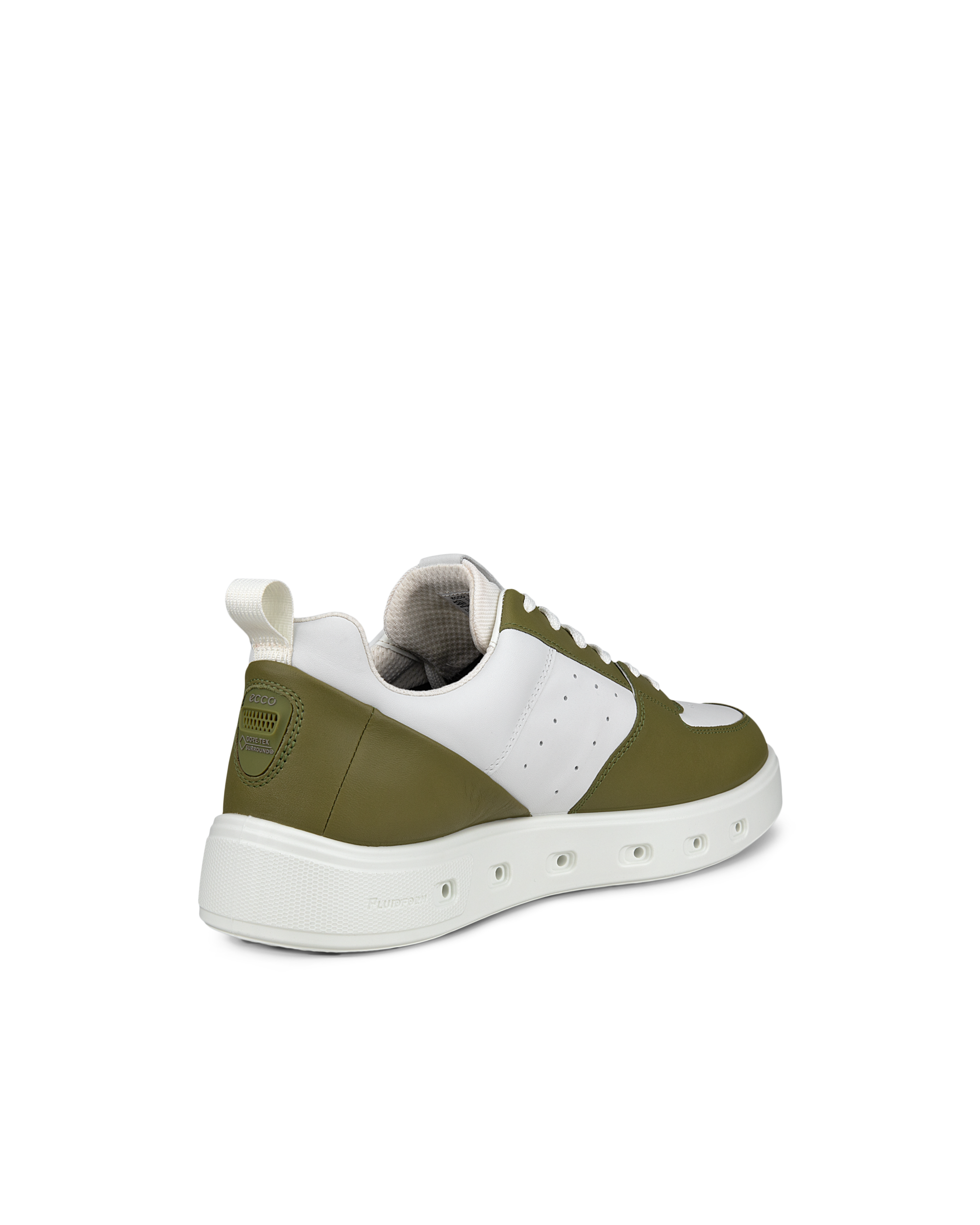 ECCO street 720 MEN メンズ レザーGore-Texスニーカー | ベージュ