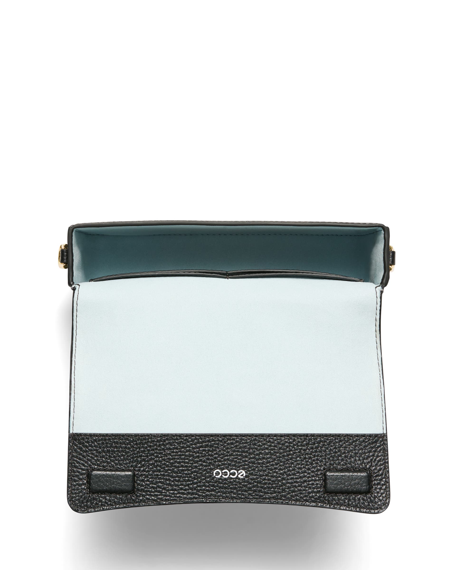 ECCO® Pinch Umhängetasche aus Leder - Schwarz - Birdeye