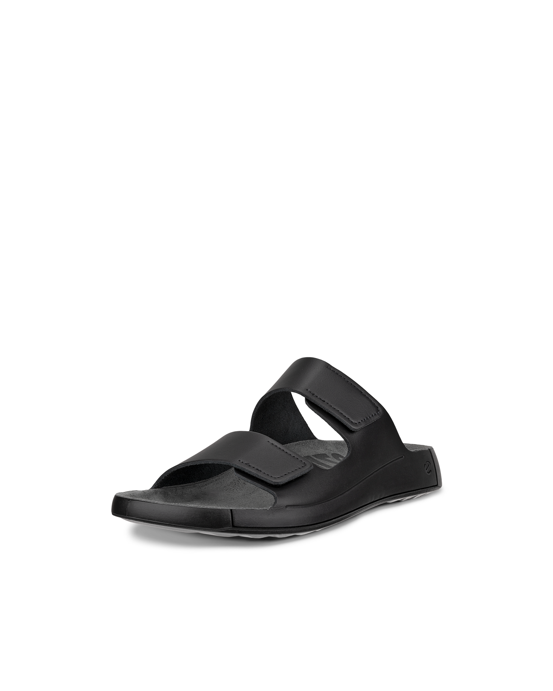 Sandalias con dos tiras de piel ECCO® Cozmo para hombre - Negro - Main