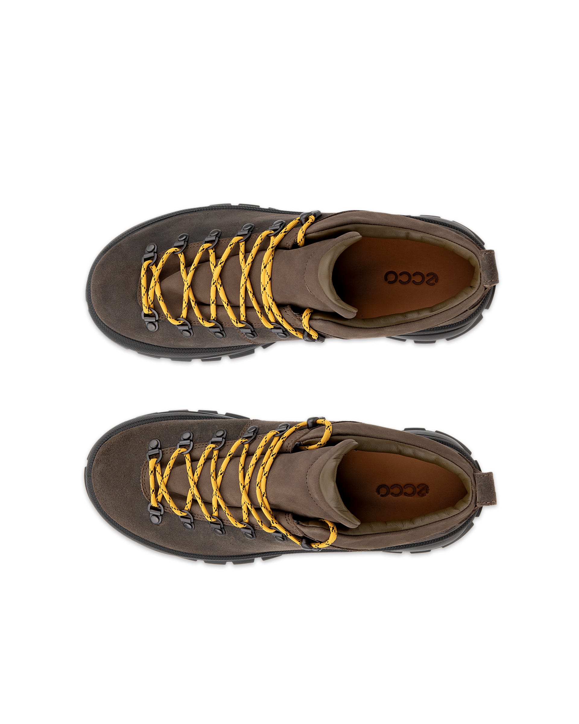 ECCO® TRACK 30 Herren Velourslederschuh - Braun - Top left pair