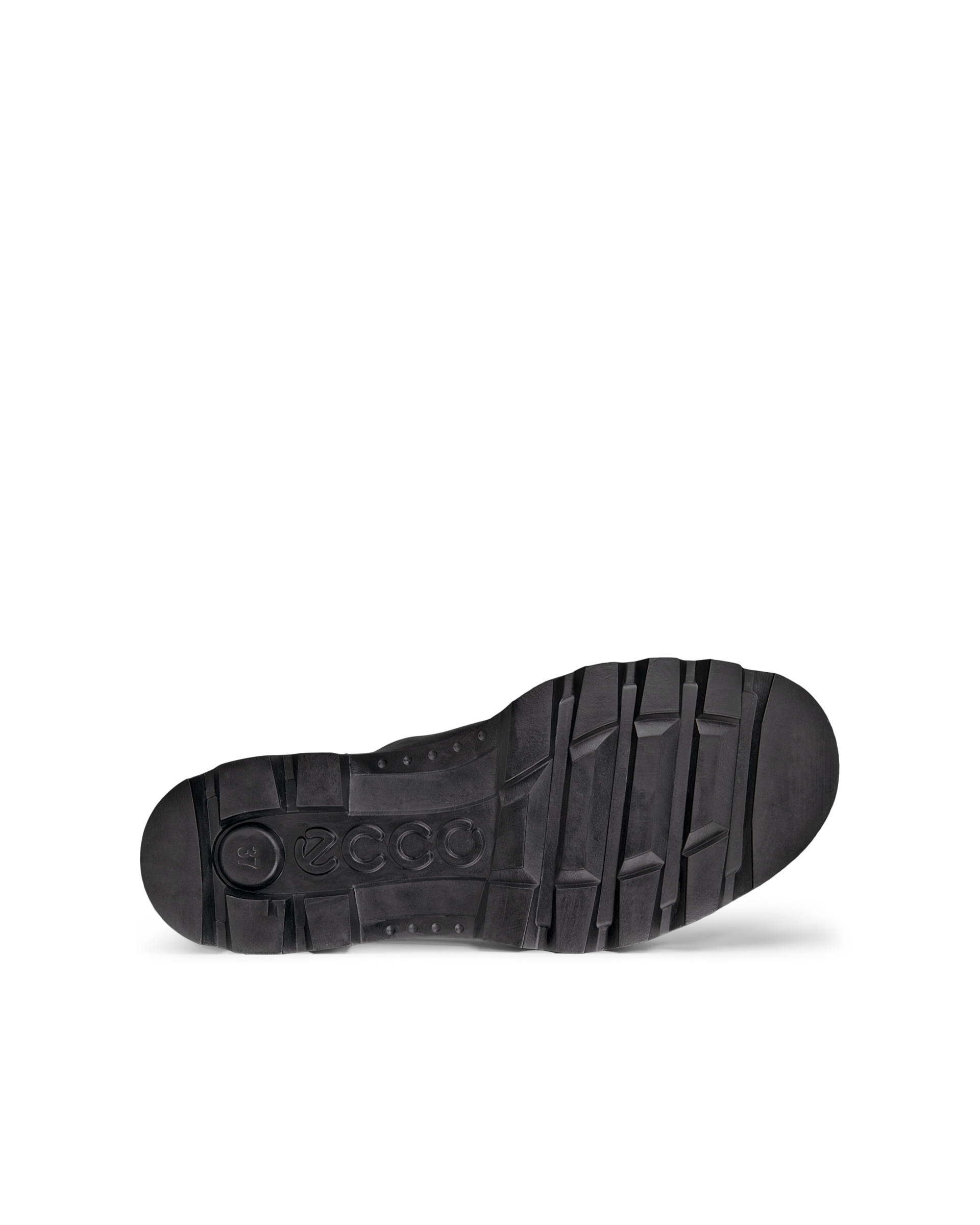 Women's ECCO® Grainer Leather Chelsea Boot - Black - Sole