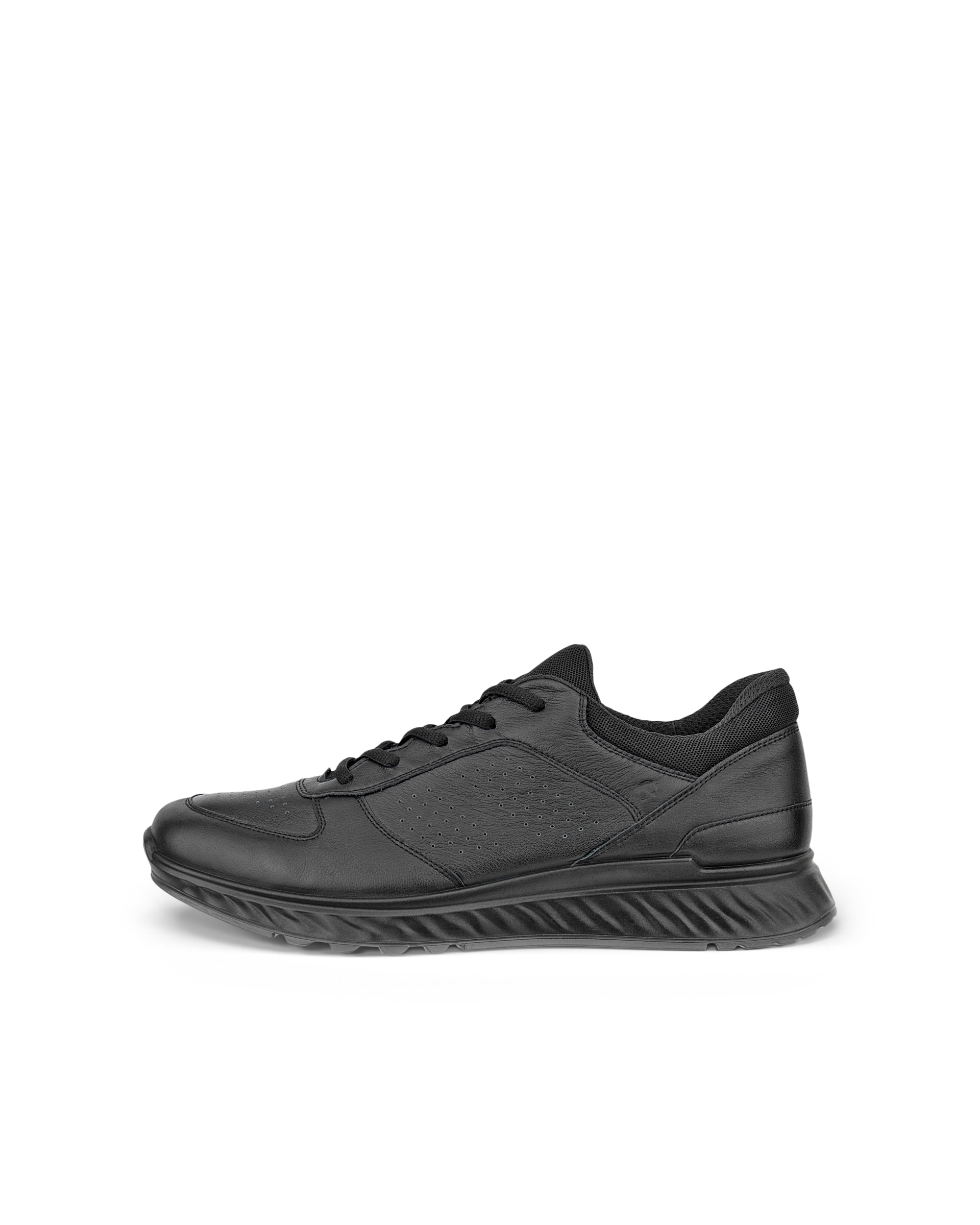 Zapatillas de montaña de piel ECCO® Exostride para hombre Negro