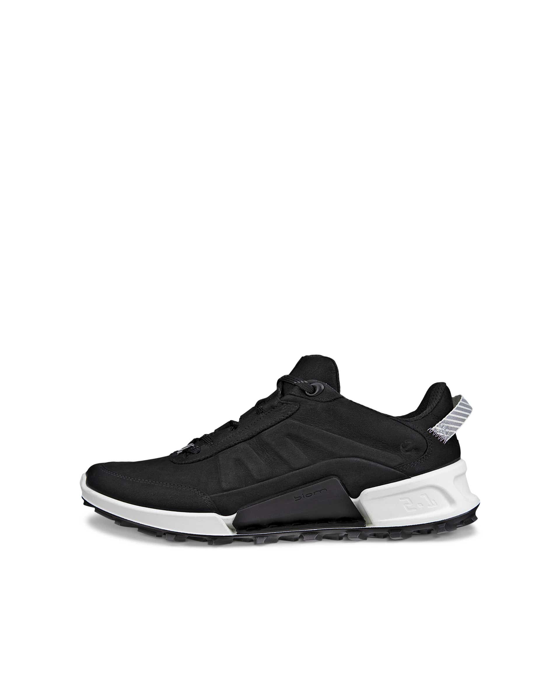 ECCO BIOM 2.1 X Mountain ウィメンズ ヌバックハイキングシューズ - ブラック - Outside