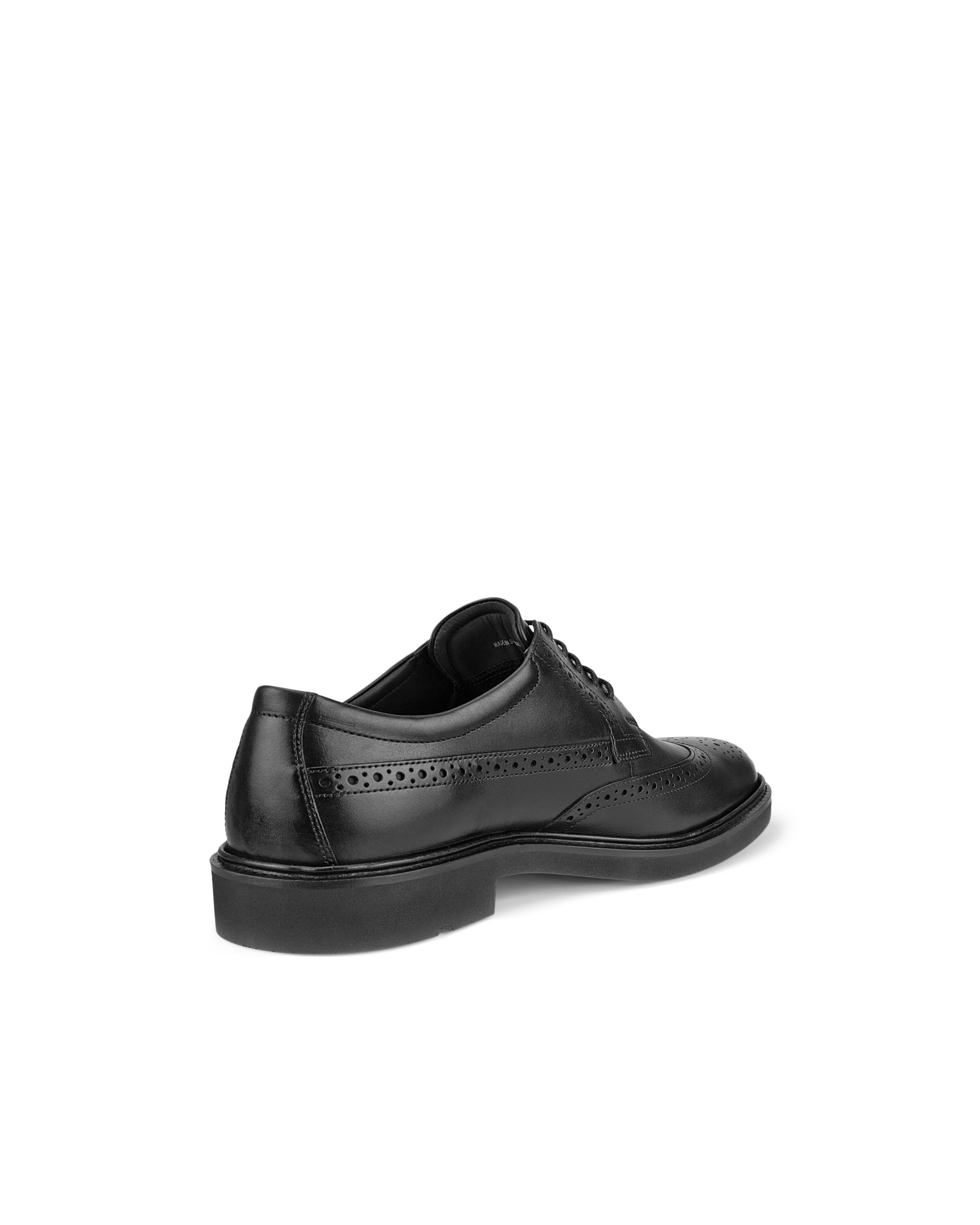 ECCO® Metropole London Herren Budapester aus Leder - Schwarz - Back
