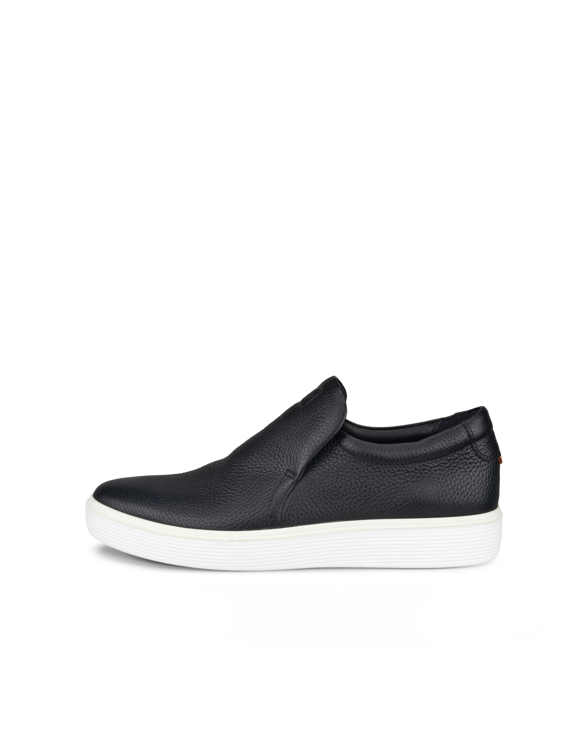 ECCO Soft 60 メンズ レザースリッポンスニーカー | ブラック