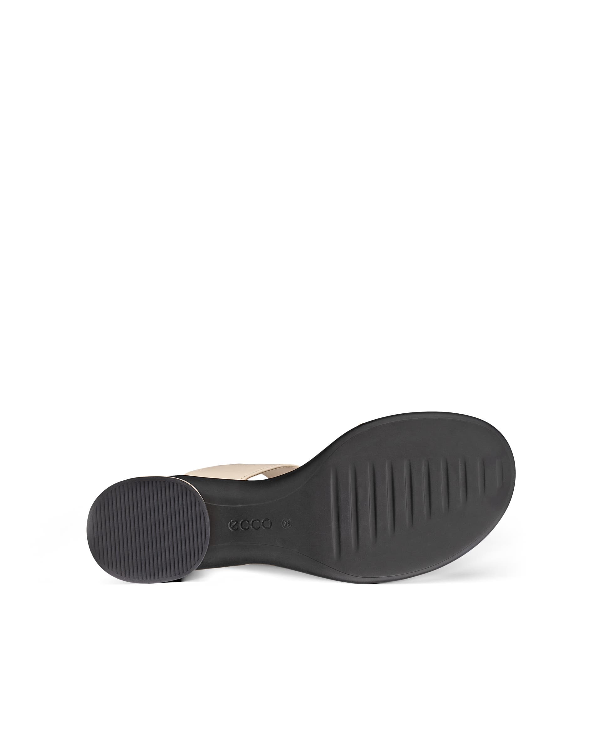 Sandálias salto couro mulher ECCO® Sculpted Sandal LX 35 - Bege - Sole