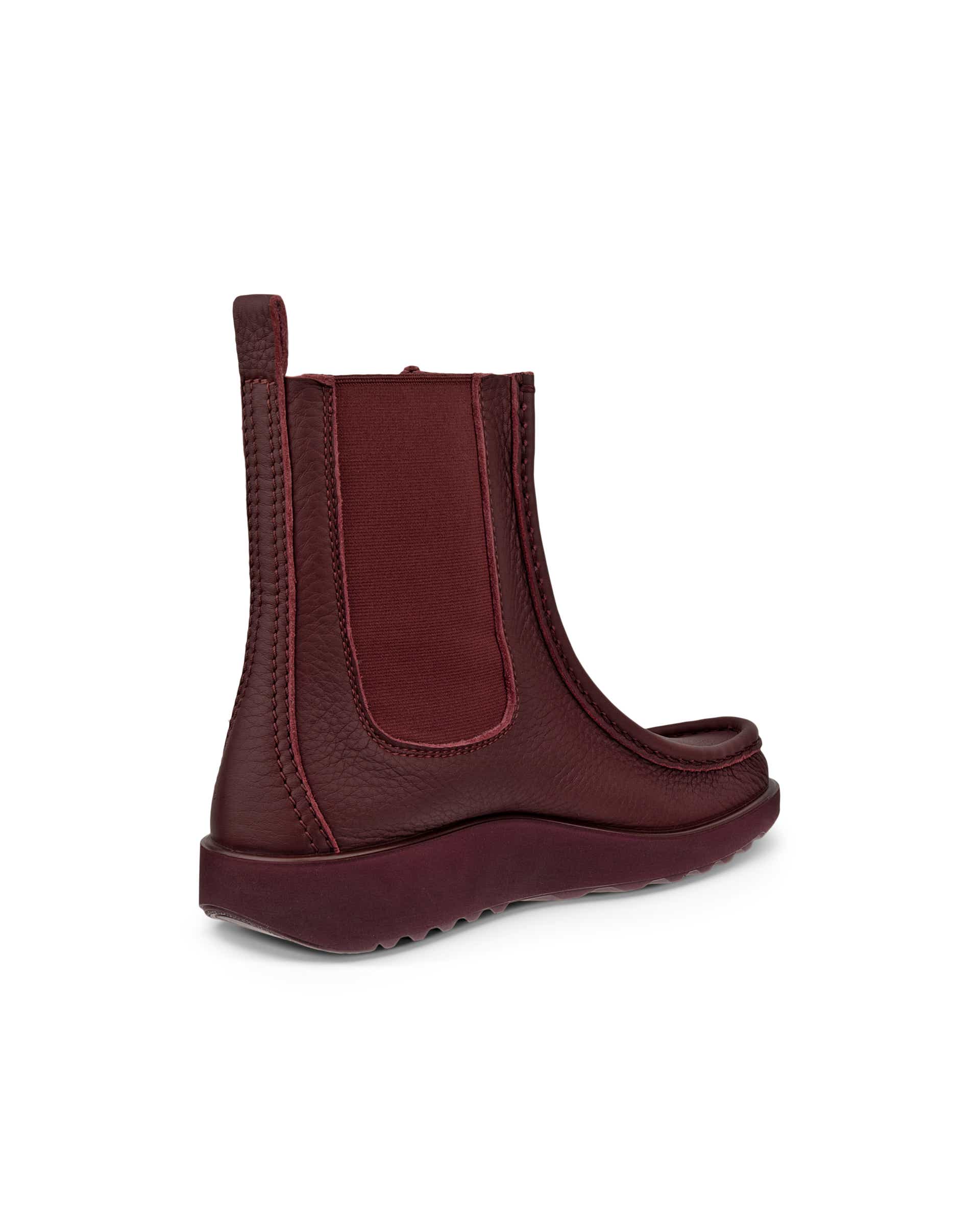 Botas Chelsea couro homem ECCO® JOKE - Vermelho - Back