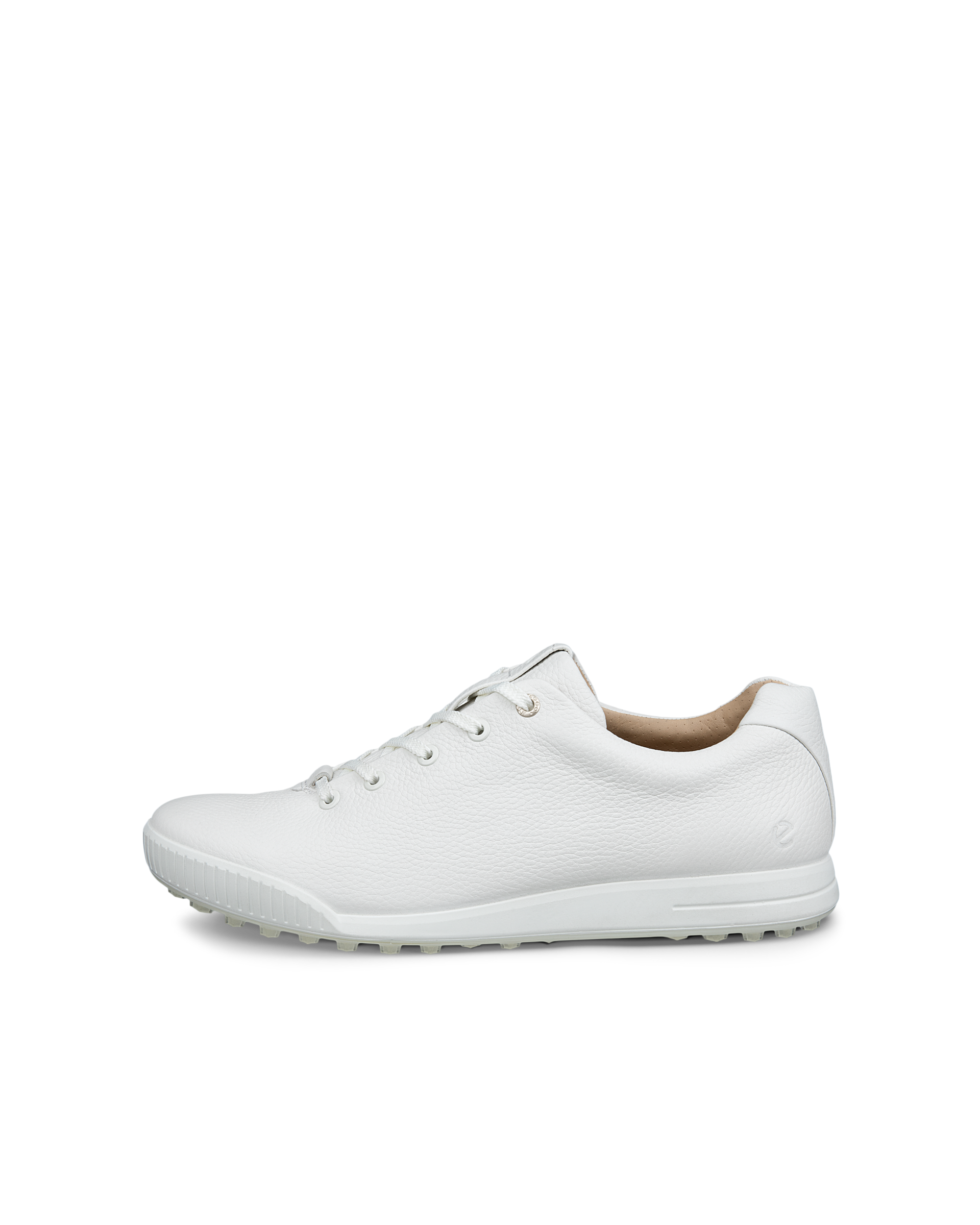 Men's ECCO® Golf Street Leather Waterproof Golf Shoe | White Men's ECCO® Golf Street Leather Waterproof Golf Shoe | White