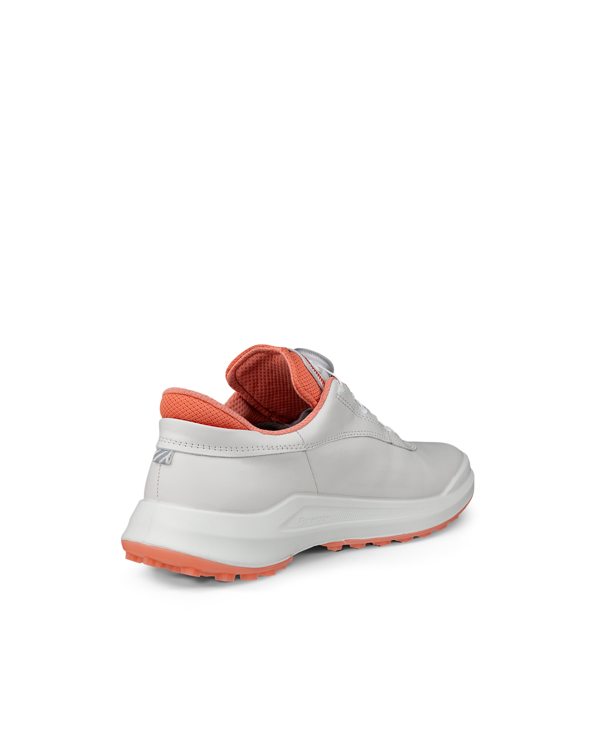 Women's ECCO® Golf Core Leather Waterproof Golf Shoe | White Women's ECCO® Golf Core Leather Waterproof Golf Shoe | White
