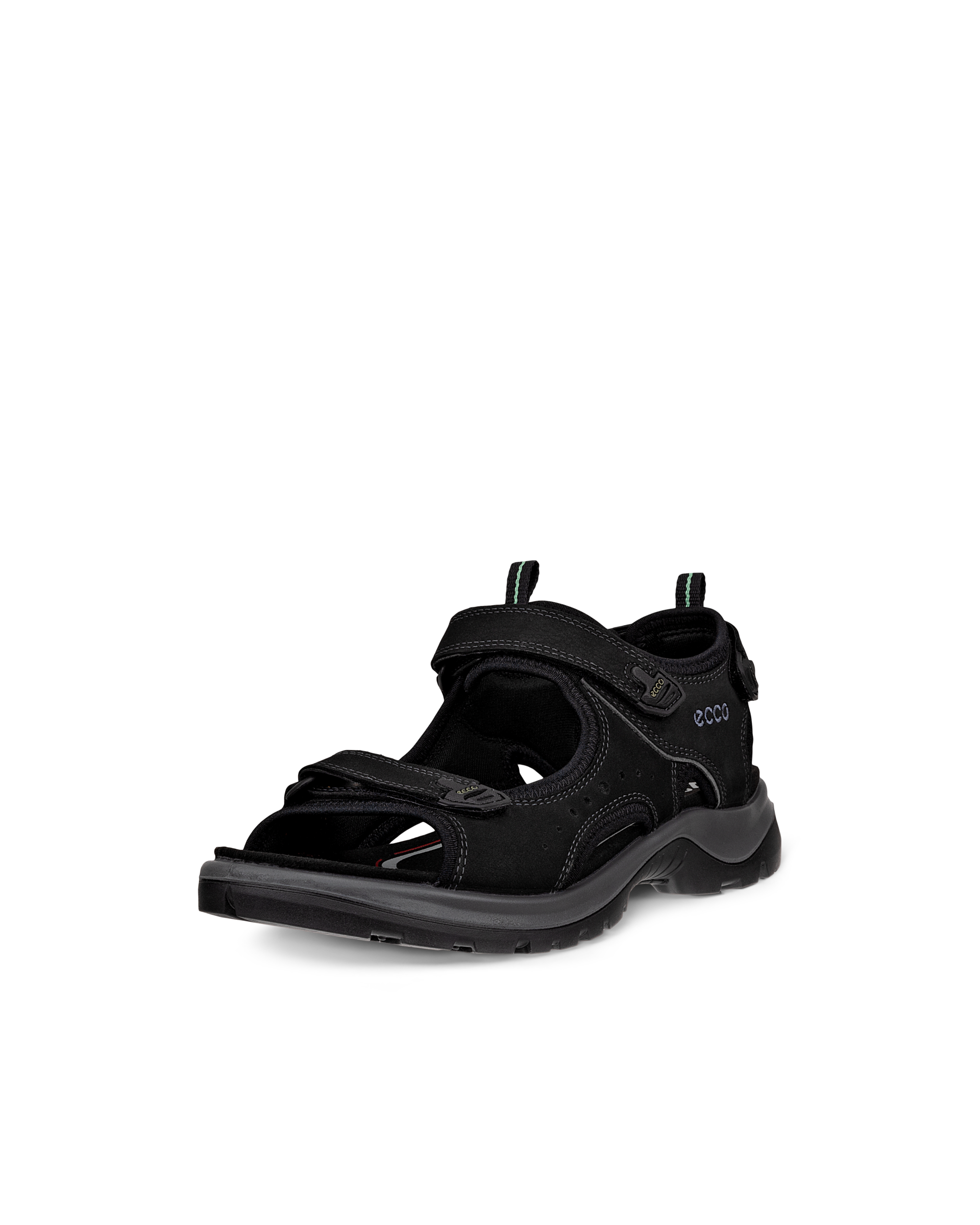 ECCO® Offroad nubuko žygio basutės moterims - Juoda - Main