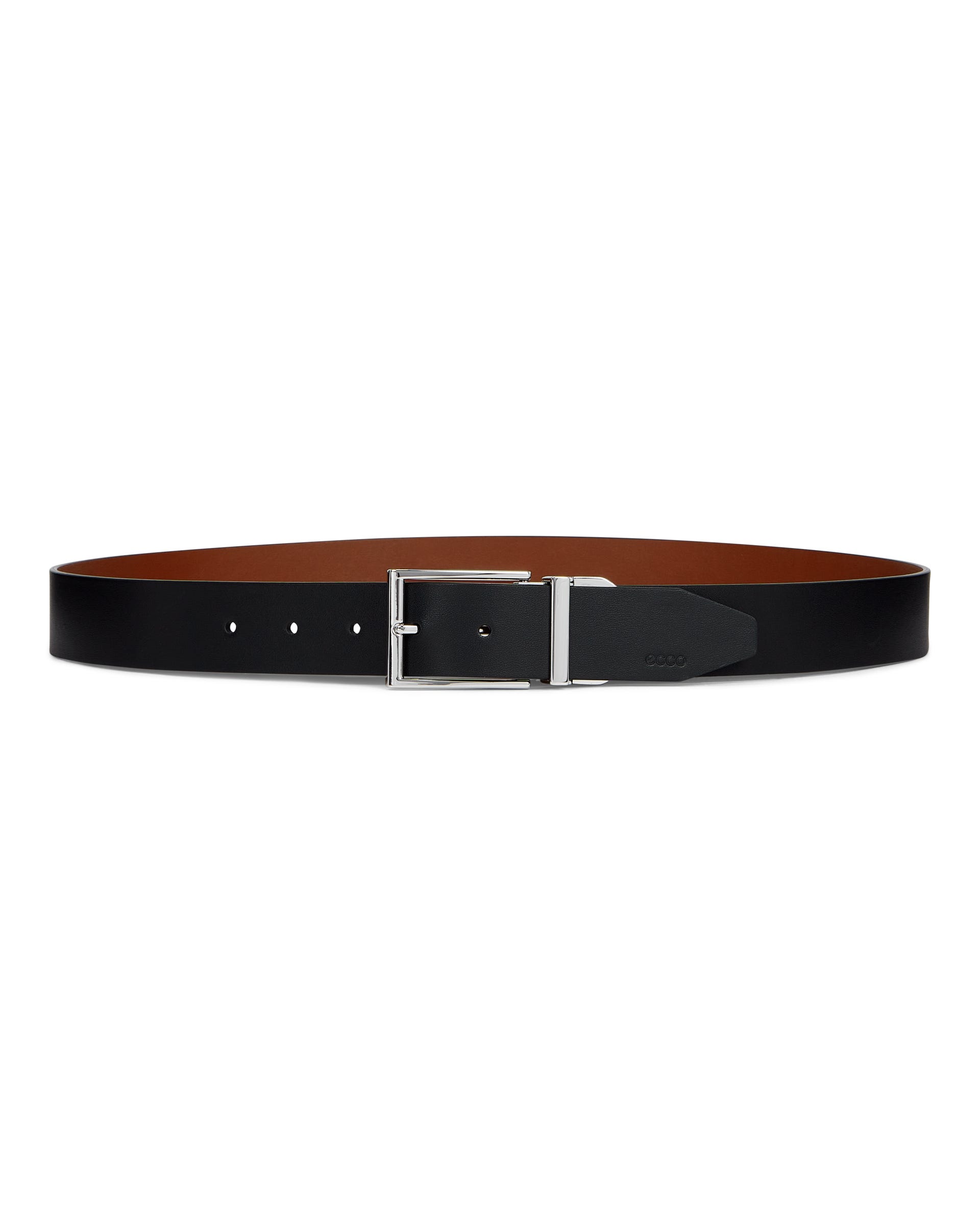 ECCO Belts Formal Italian Reverse メンズ リバーシブルレザーベルト - ブラック - Main