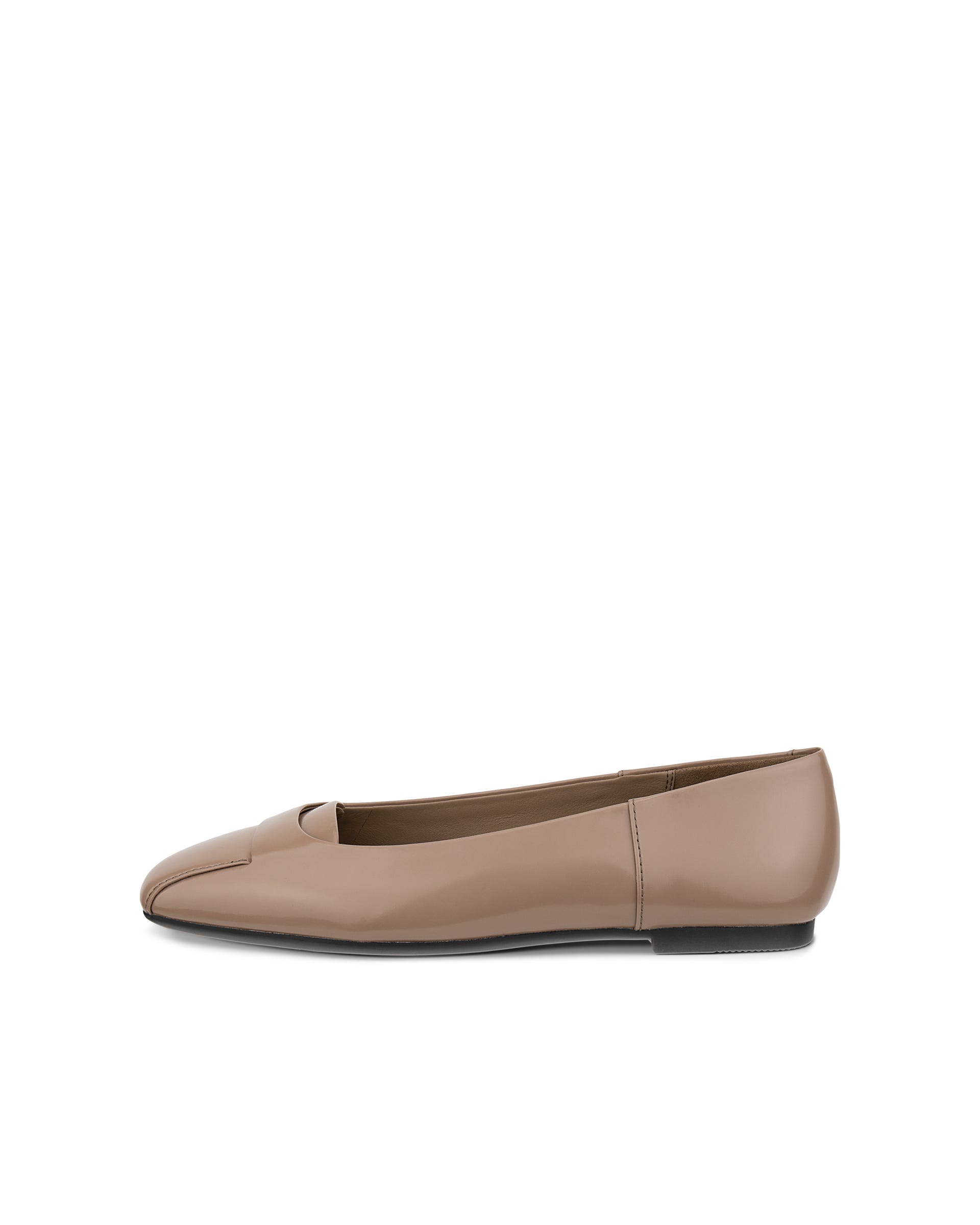 Women's ECCO® Margot Leather Ballerina Flat