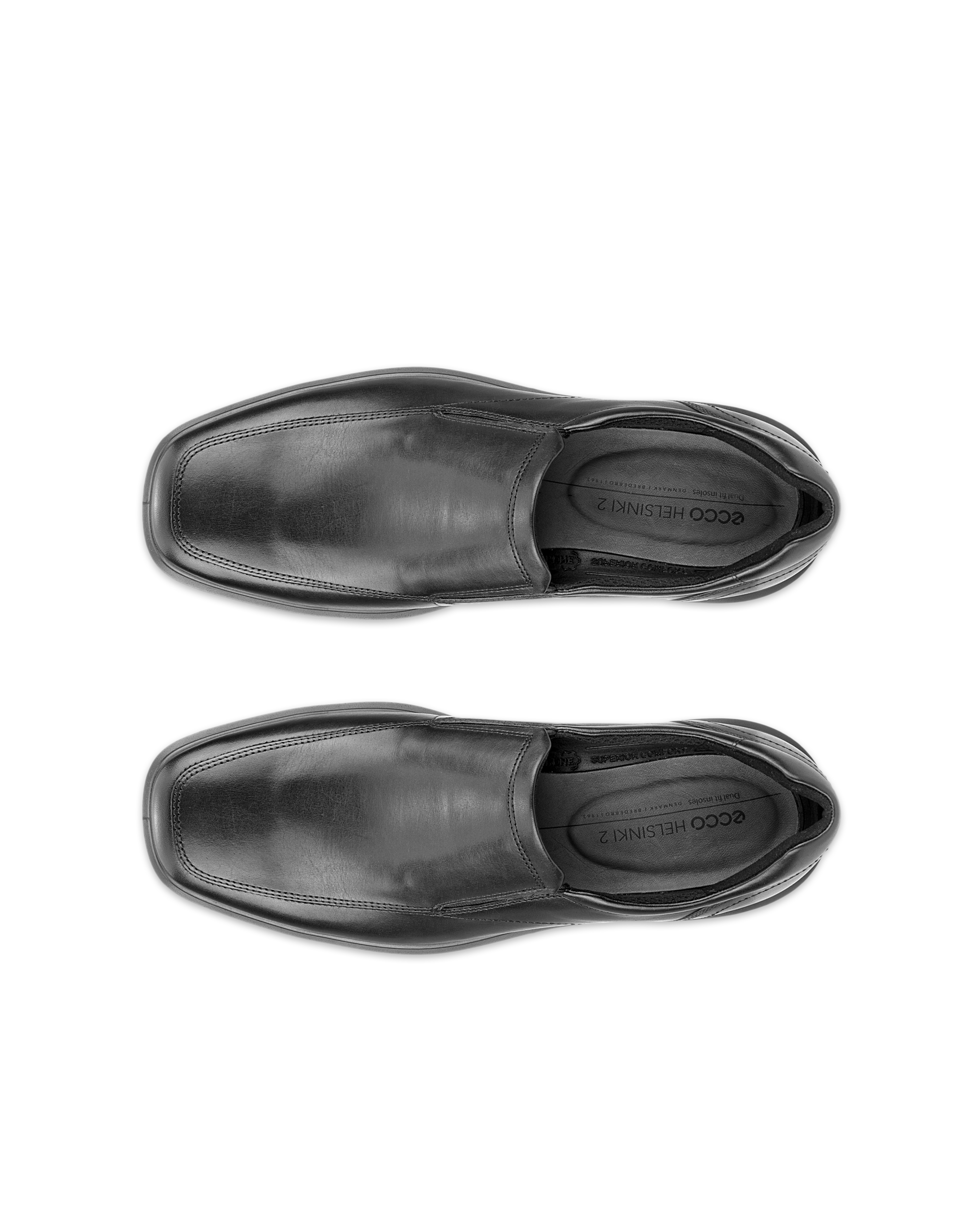 Miesten ECCO® Helsinki 2 slip-on -juhlakenkä nahkaa - Musta - Top left pair