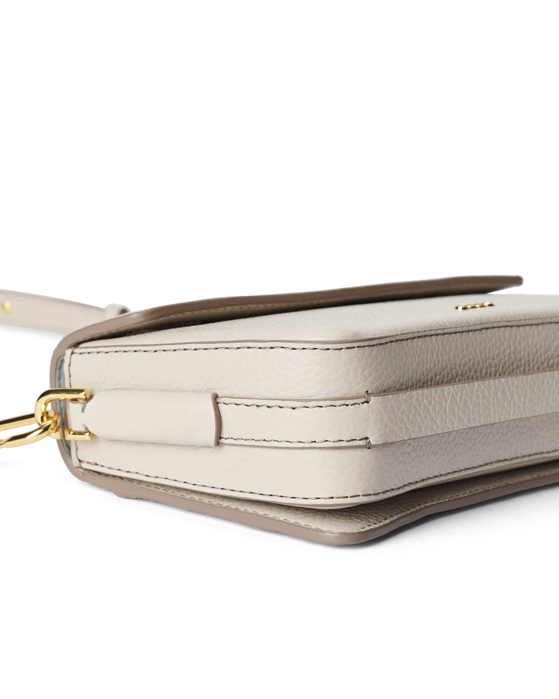 ECCO Pinch Pebbled レザークロスボディバッグ - ベージュ - Detail-2