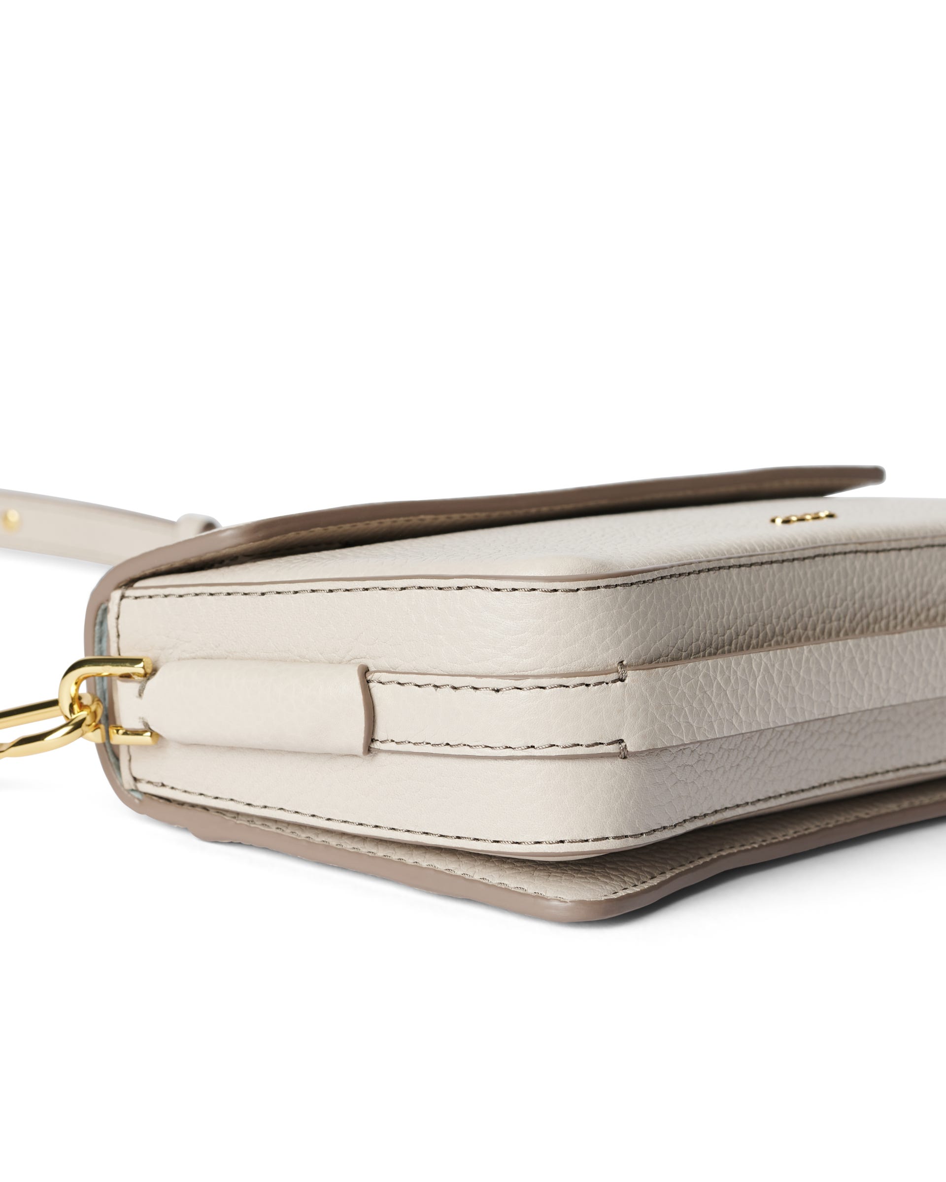 ECCO Pinch Pebbled レザークロスボディバッグ - ベージュ - Detail-2