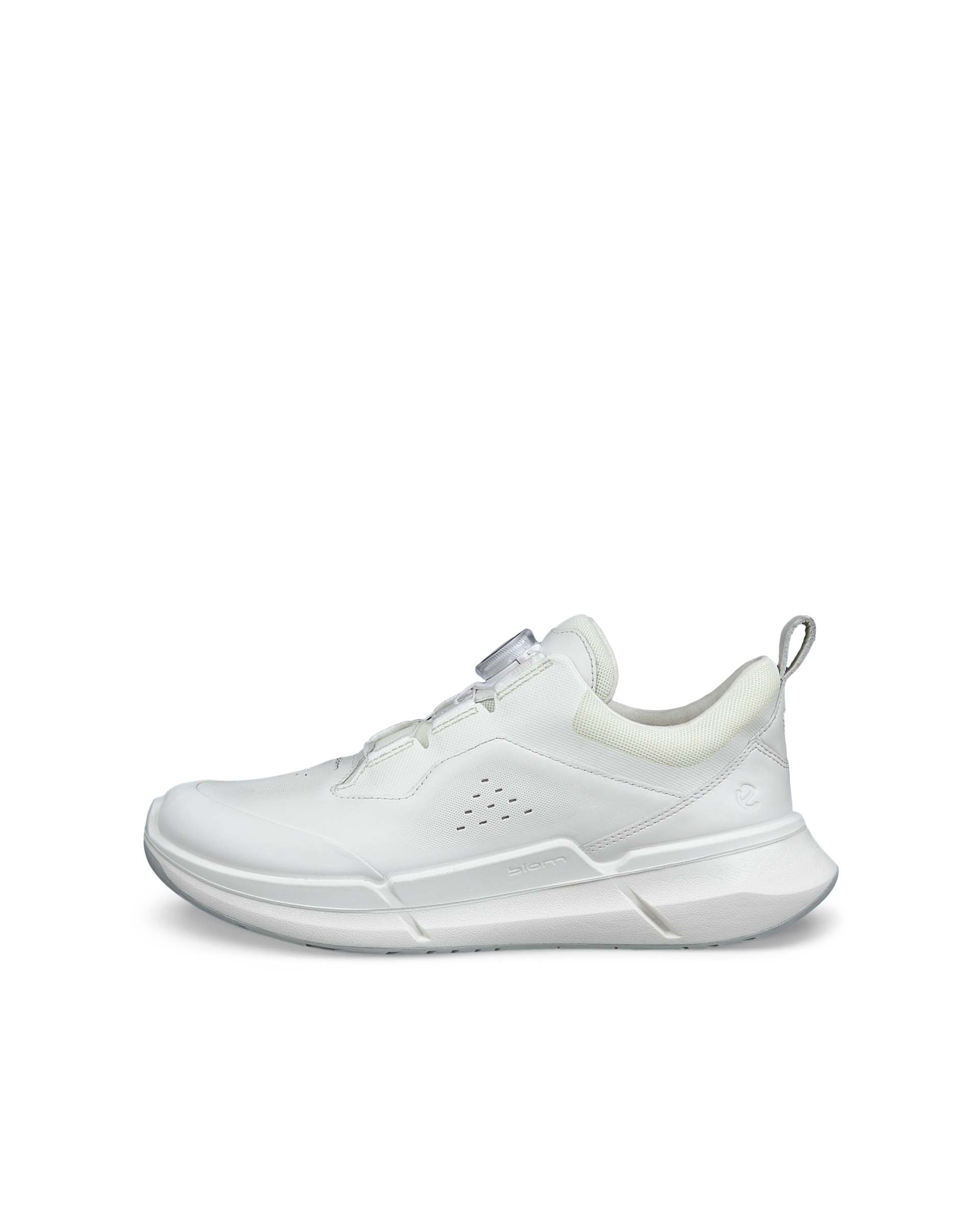 Women's ECCO® Biom 2.2 BOA Leather Sneaker - White - Outside