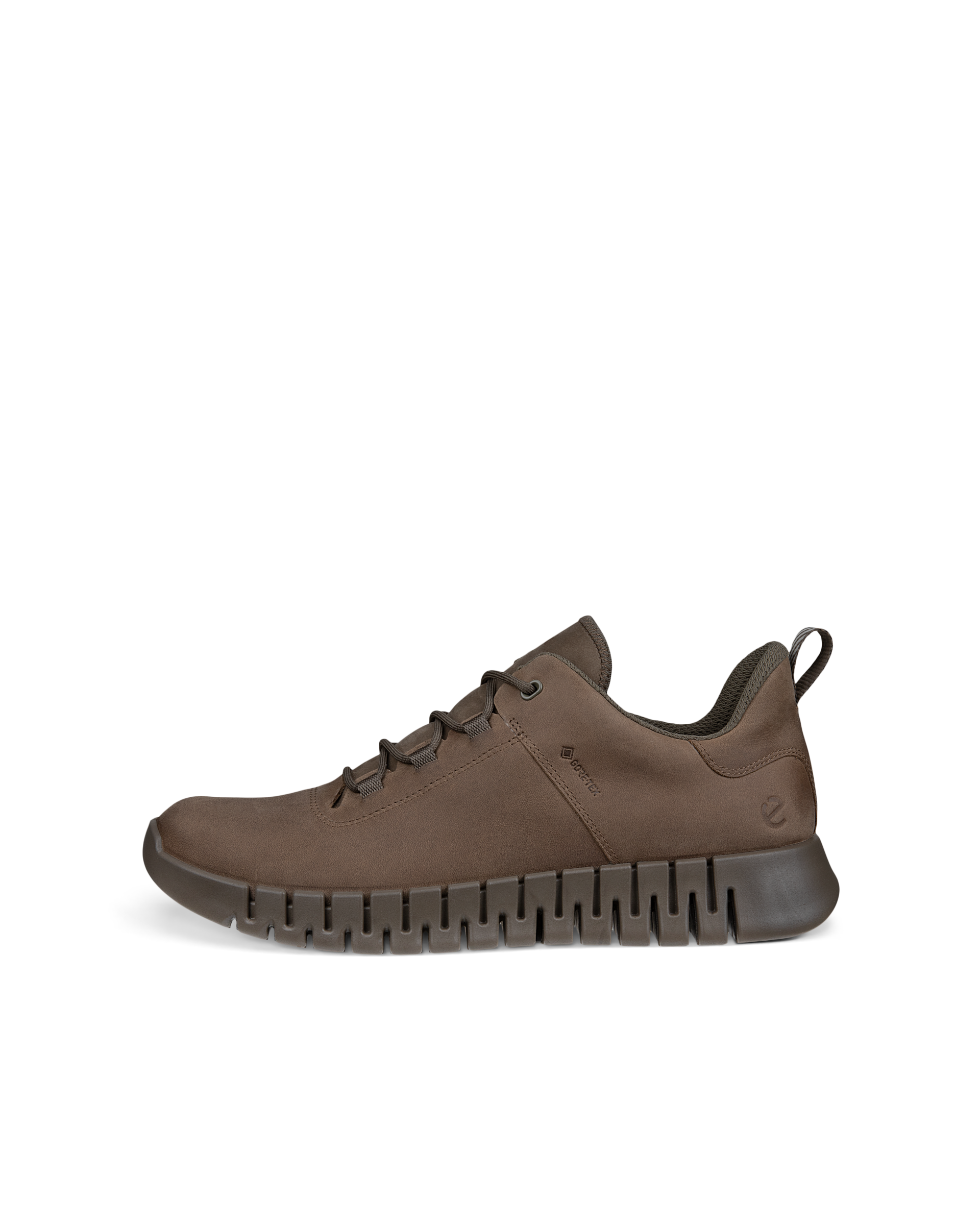 Miesten ECCO® Gruuv nahkainen Gore-Tex-tennari - Beige - Outside