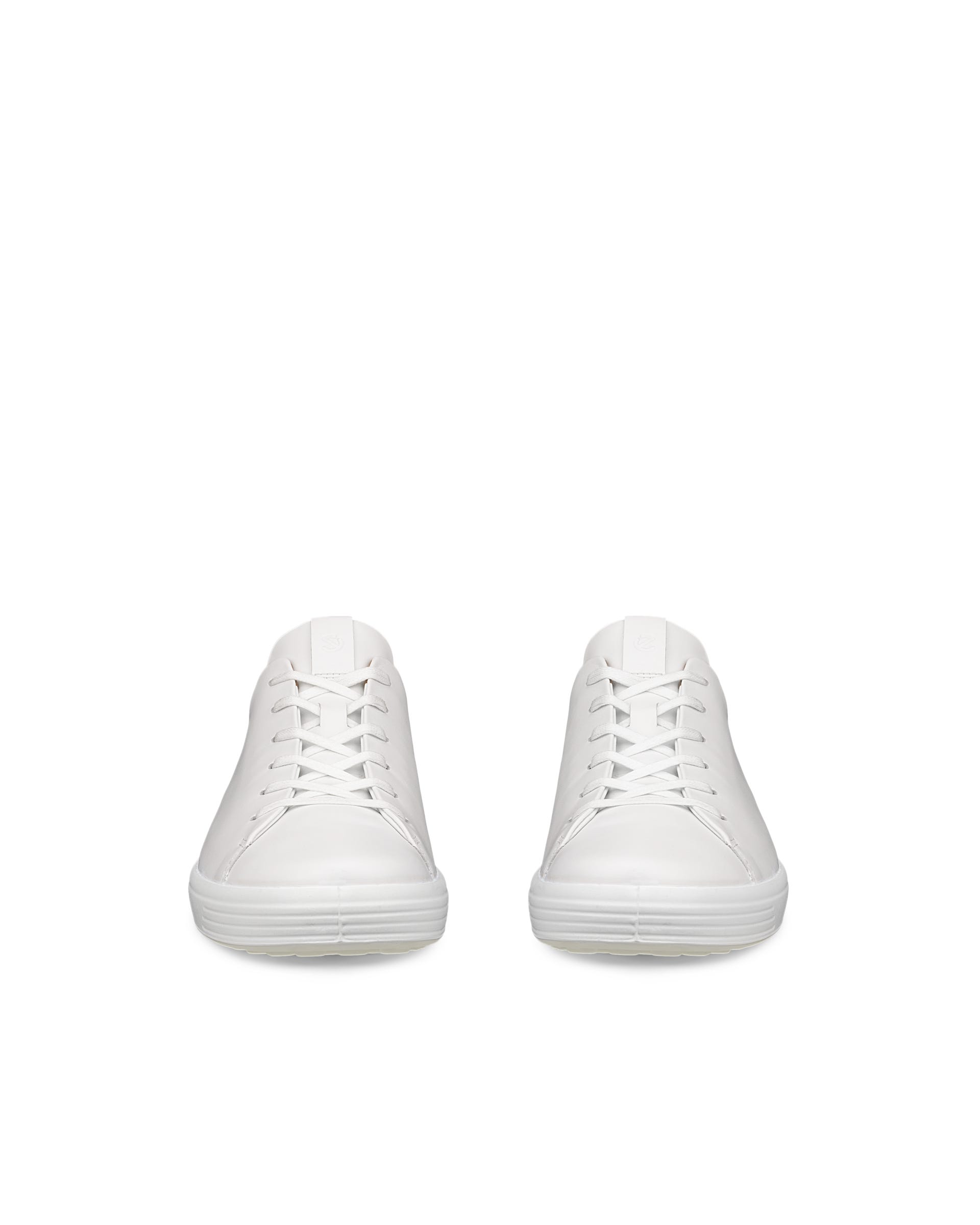 Men's ECCO® Soft 7 Leather Lace-Up Shoe | White