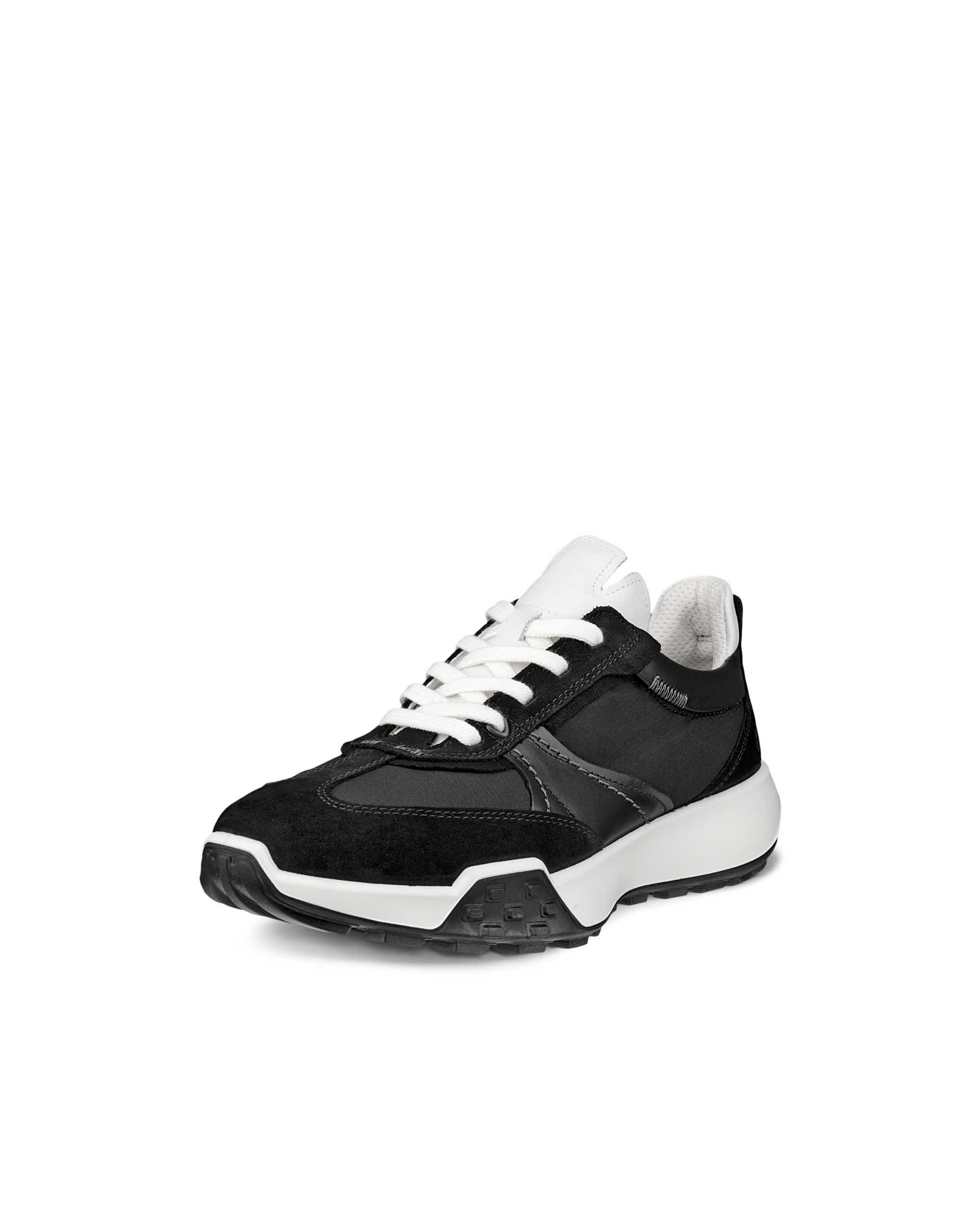 ECCO® Retro Sneaker Damen Ledersneaker - Schwarz - Main