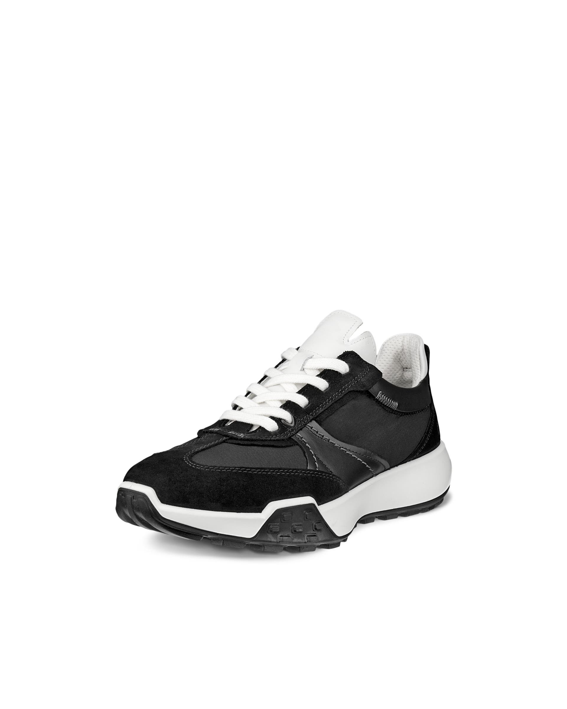 ECCO® Retro Sneaker Damen Ledersneaker - Schwarz - Main