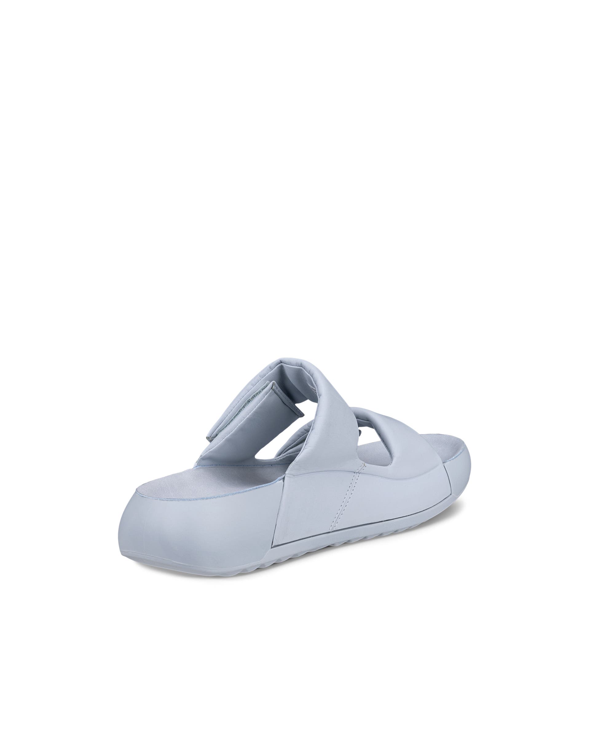 ECCO Cozmo Sandal PF ウィメンズ レザー2ストラップサンダル - ブルー - Back