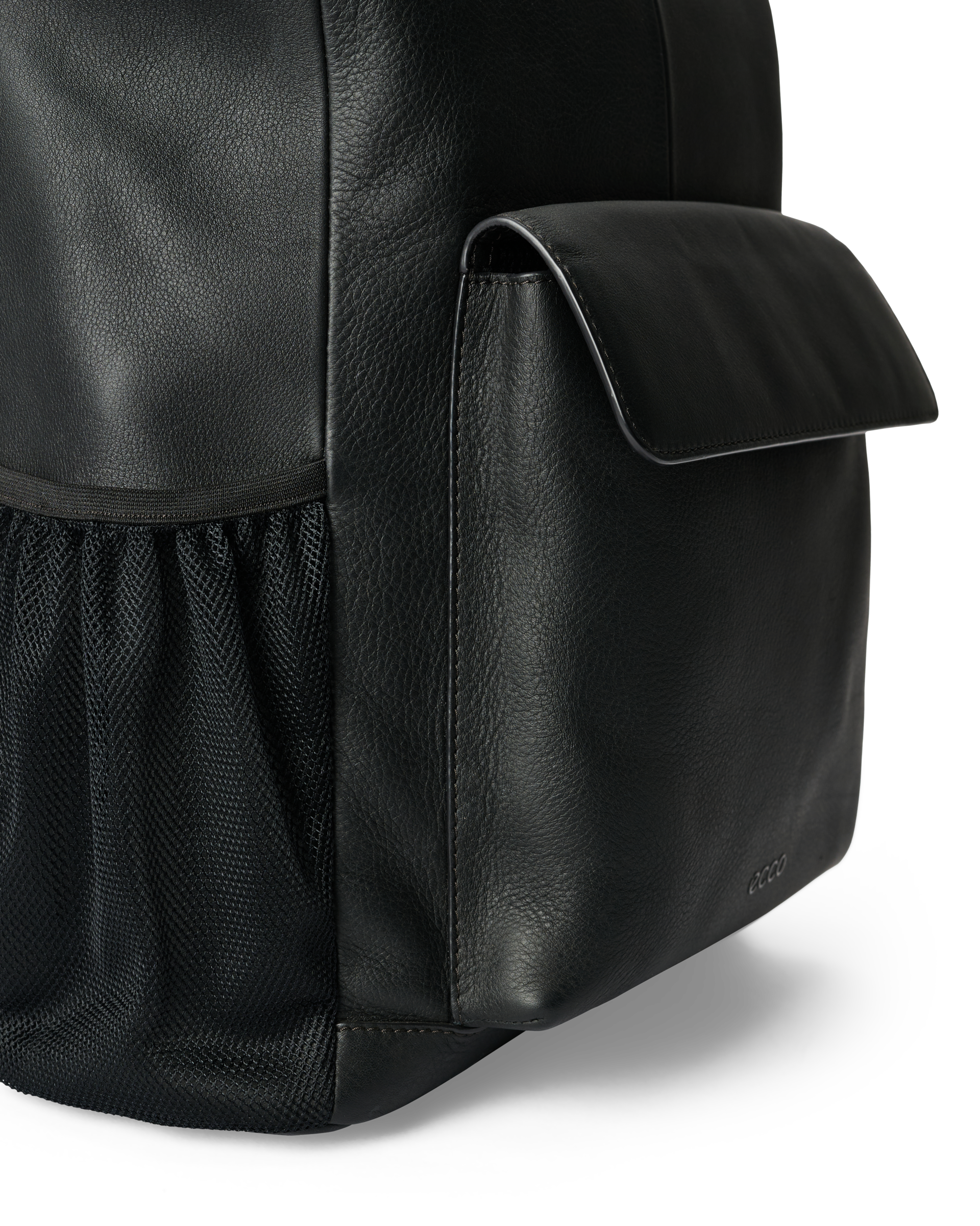 ECCO Square Pack Trapeze — Black