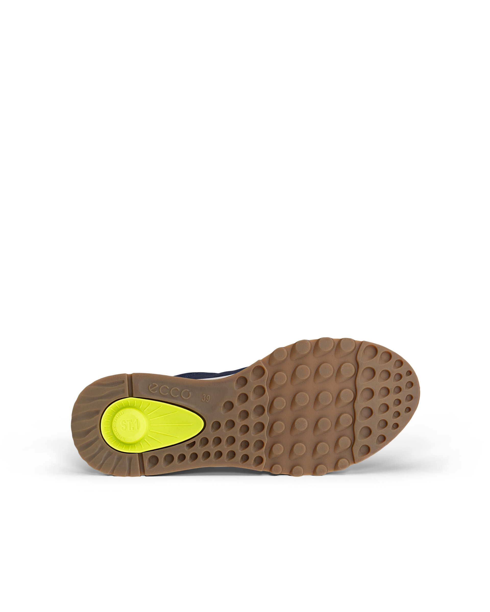 ECCO® Exostride Damen Outdoor-Schuhe aus Nubukleder mit Gore-Tex - Blau - Sole