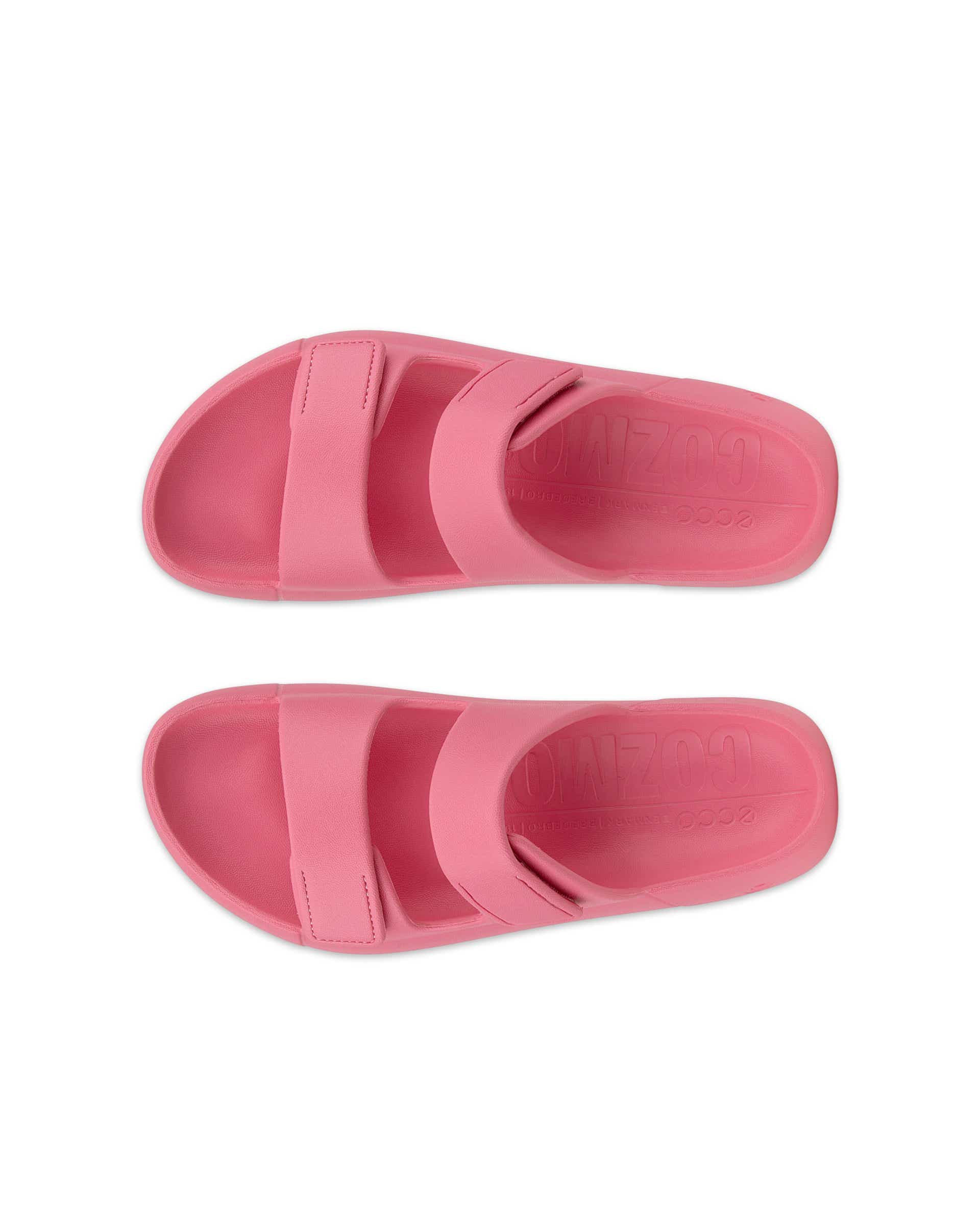 ECCO® Cozmo E Unisex Sandale mit zwei Riemen - Rosa - Top left pair