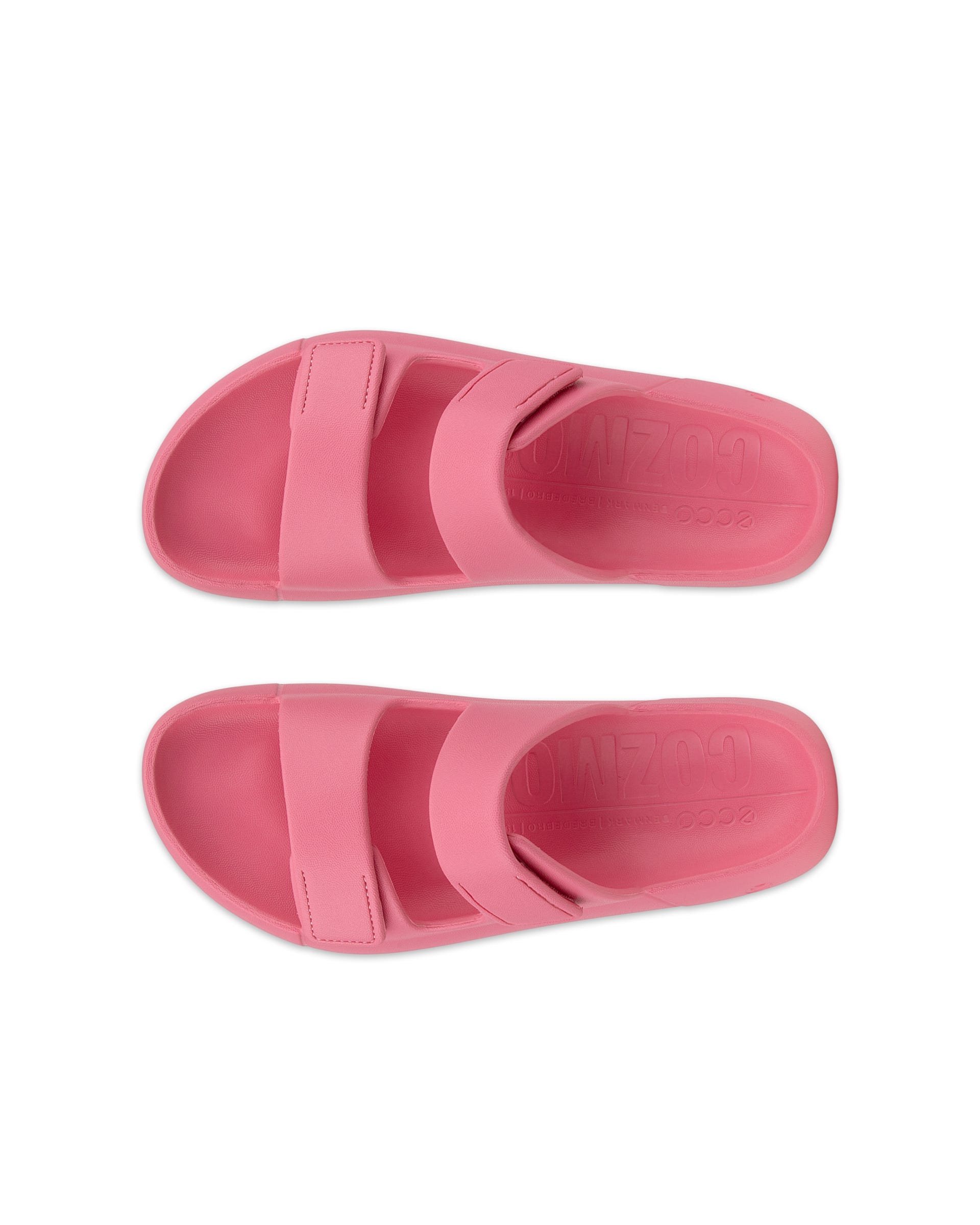 ECCO® Cozmo E Unisex Sandale mit zwei Riemen - Rosa - Top left pair