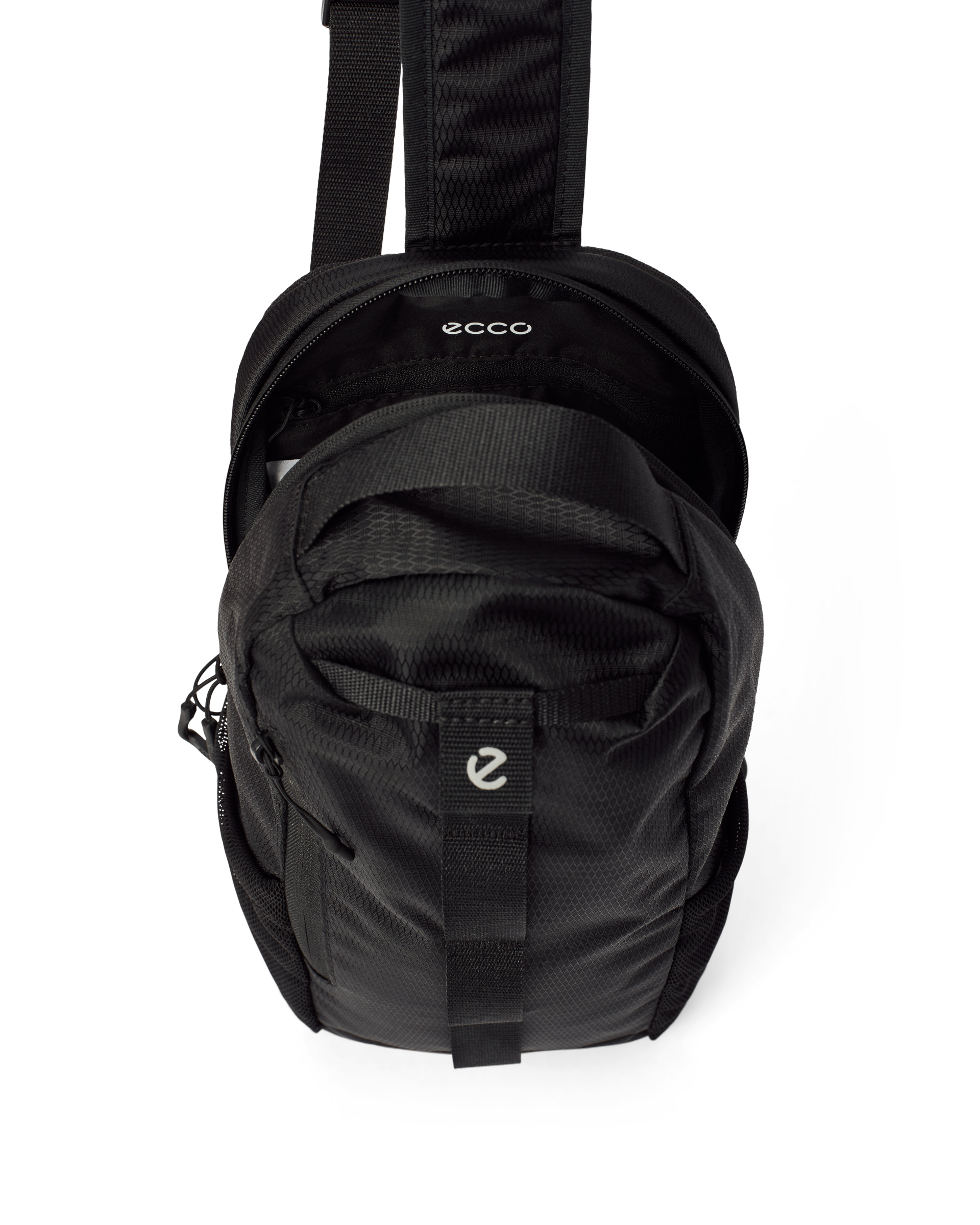 ECCO City Pack Sling Bag — Black