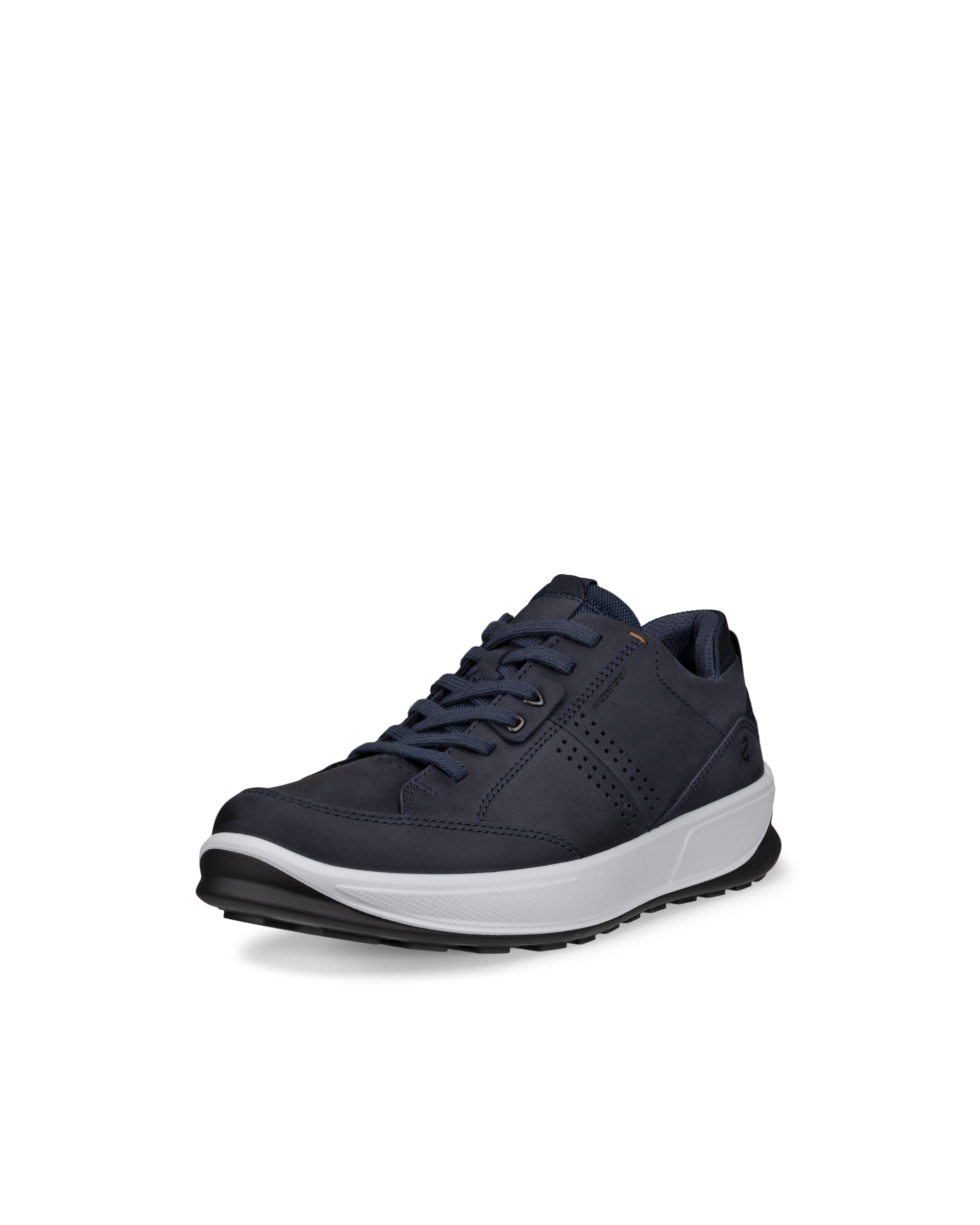 Men's ECCO® Byway Nubuck Waterproof Shoe Blue