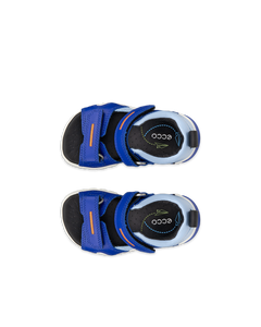 ECCO MINI STRIDE SANDAL — Blue 5