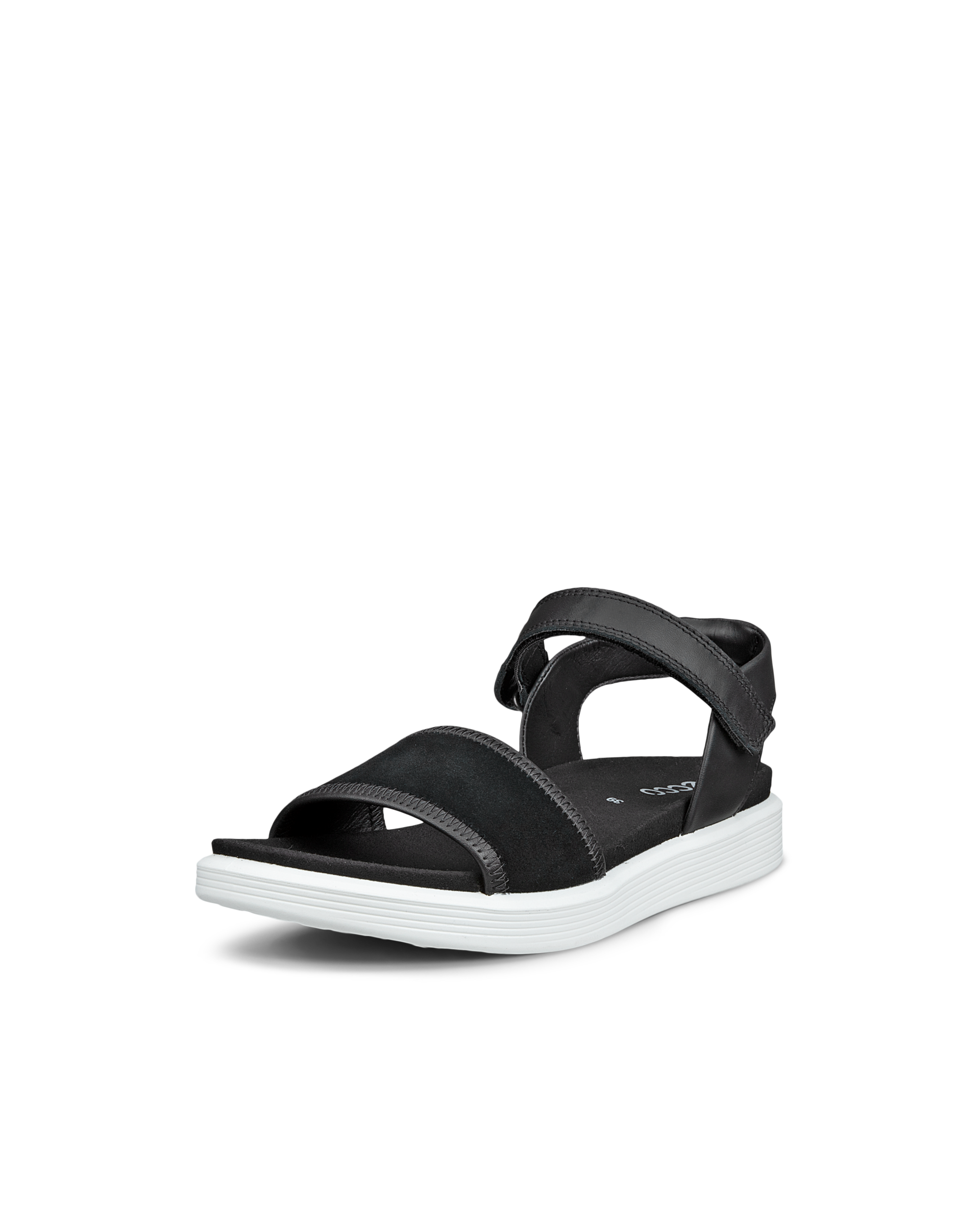 ECCO Soft Sandal — Black