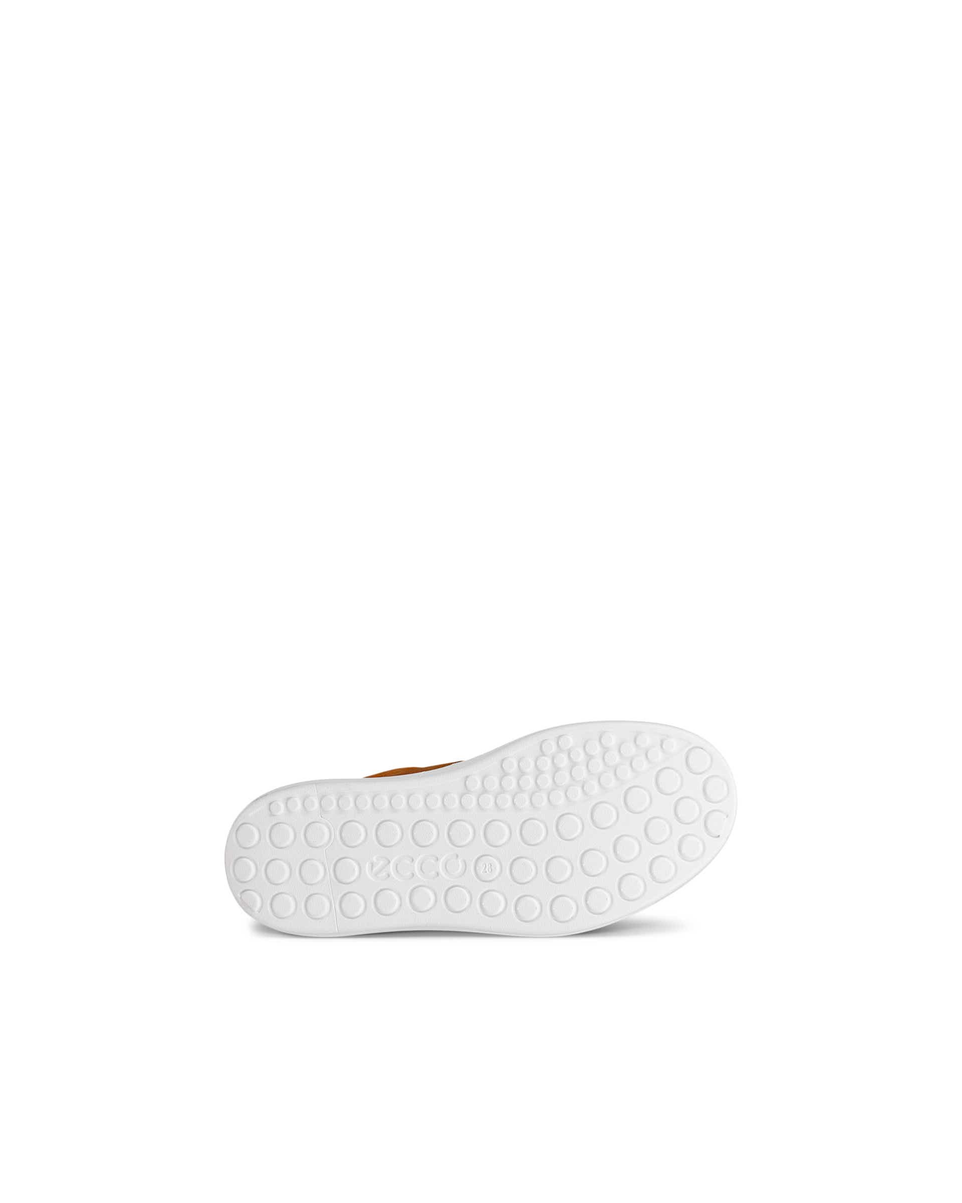 ECCO® SOFT 60 baskets en nubuck pour enfant - Marron - Sole