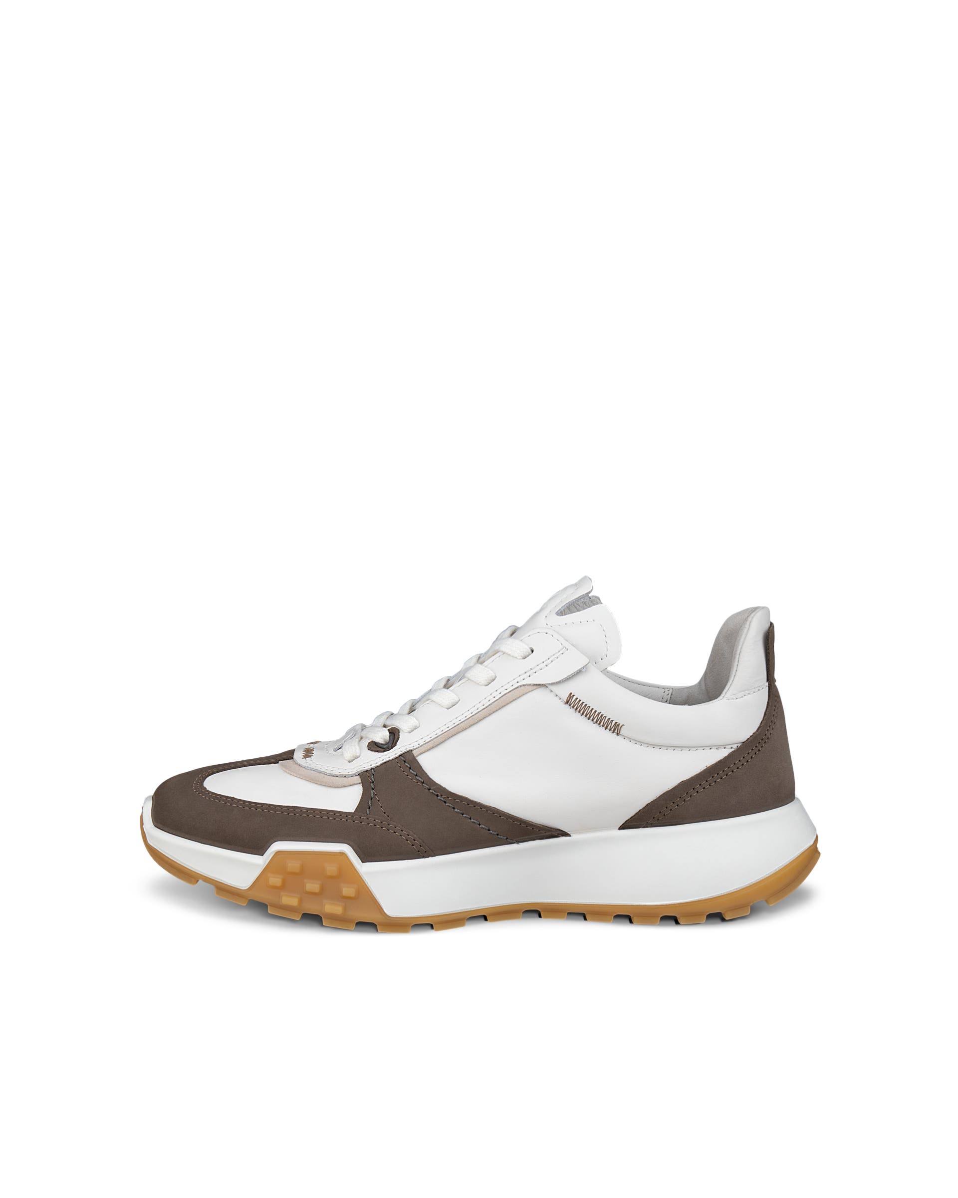 ECCO® Retro Sneaker baskets en cuir pour homme - Multicolore - Outside