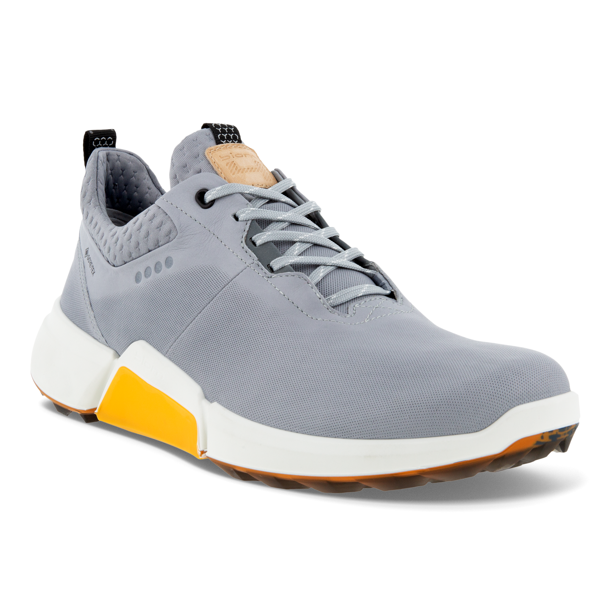 ECCO Golf BIOM H4 メンズ レザーGore-Texゴルフシューズ | グレー ECCO Golf BIOM H4 メンズ レザーGore-Texゴルフシューズ | グレー