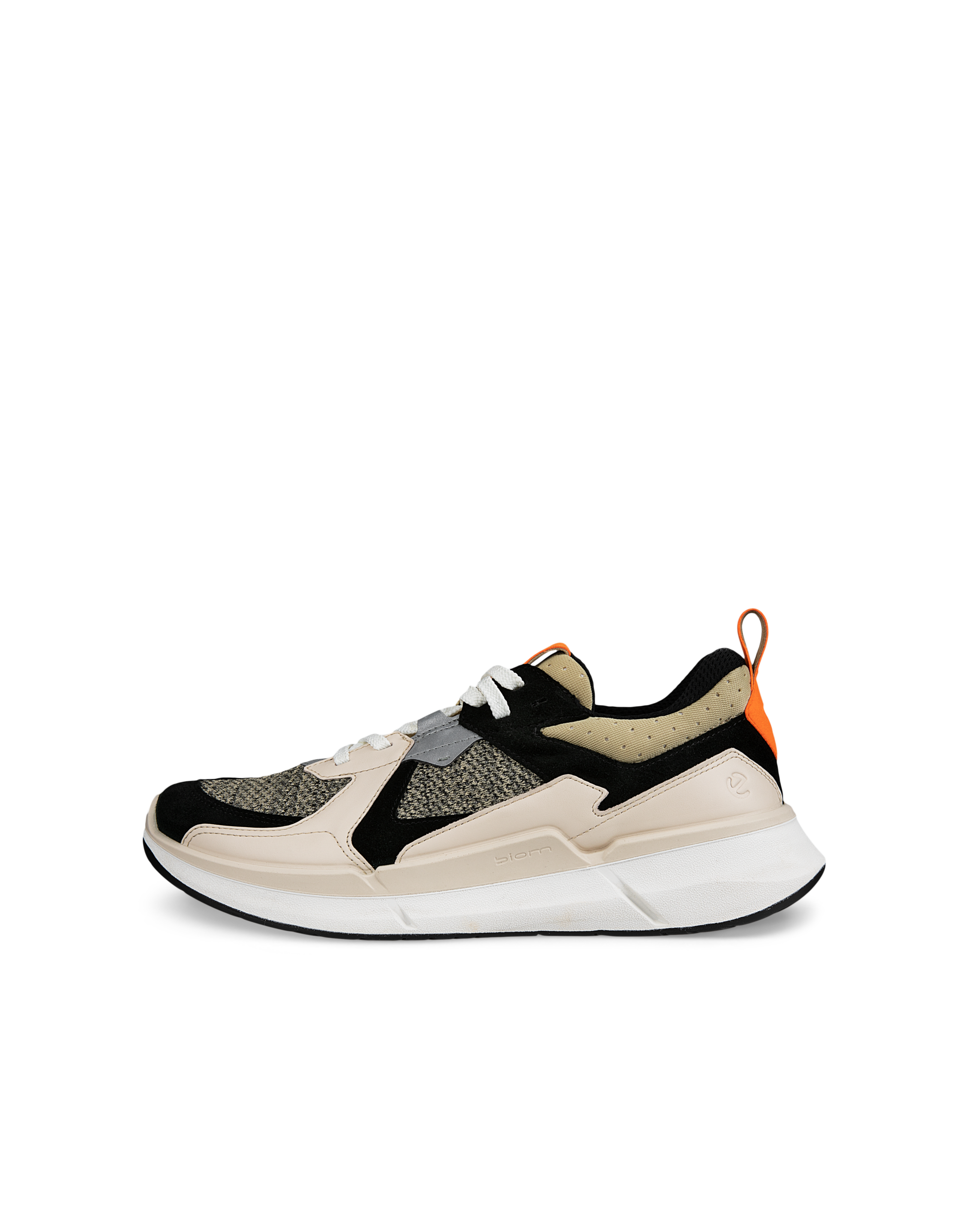 Men's ECCO® Biom 2.2 Suede Sneaker - White - Outside