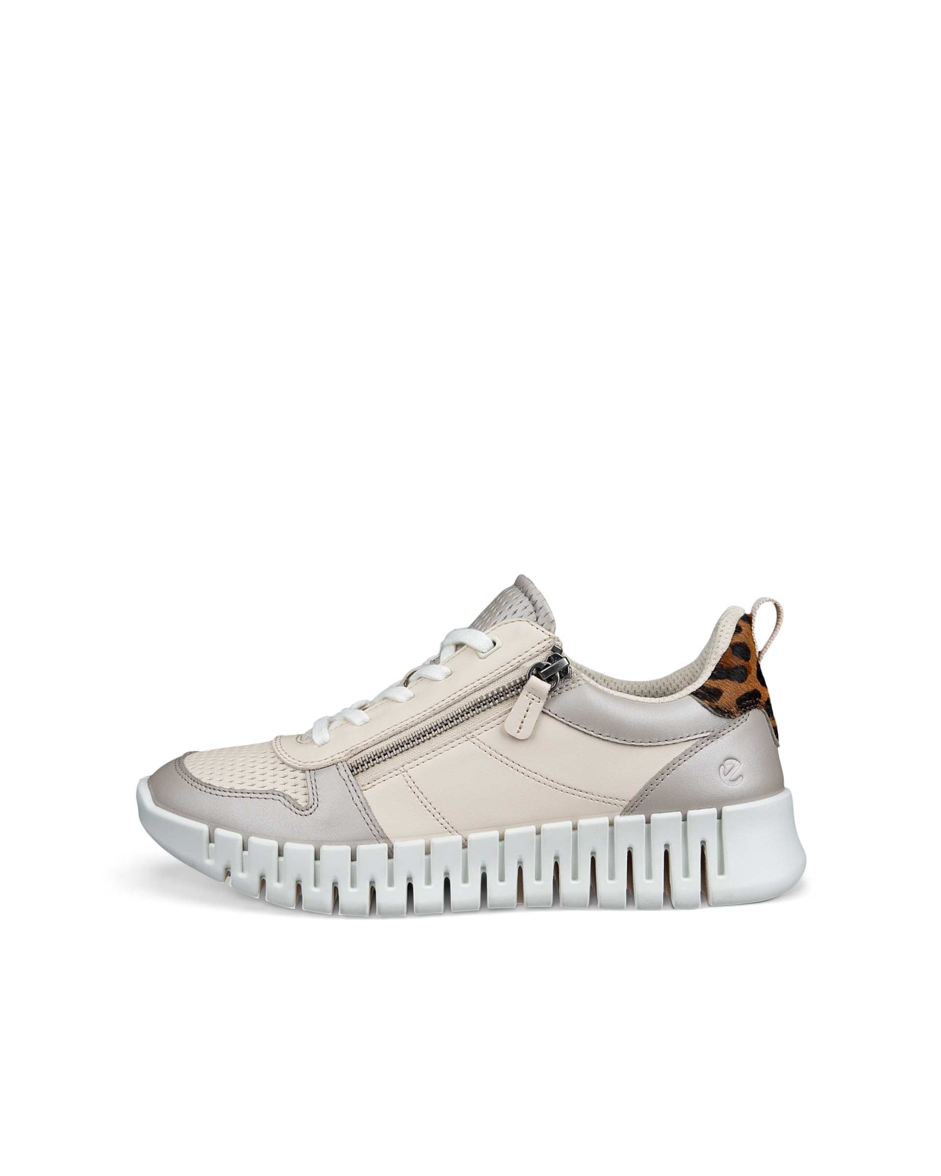 ECCO GRUUV - Damen Ledersneaker - Beige - 39