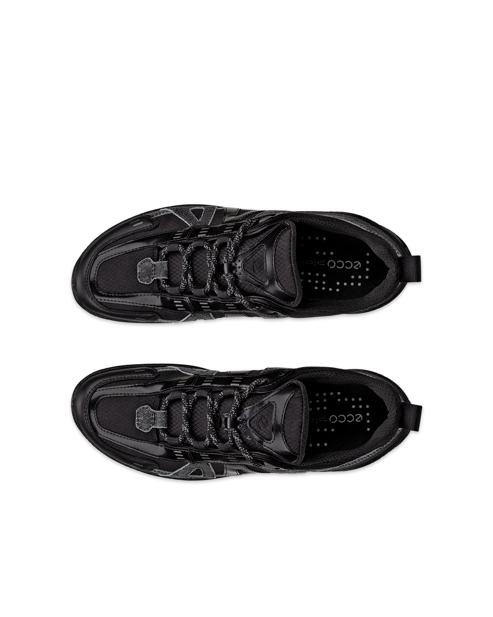 ECCO BIOM LITE WOMEN'S SNEAKER - Black - Top left pair