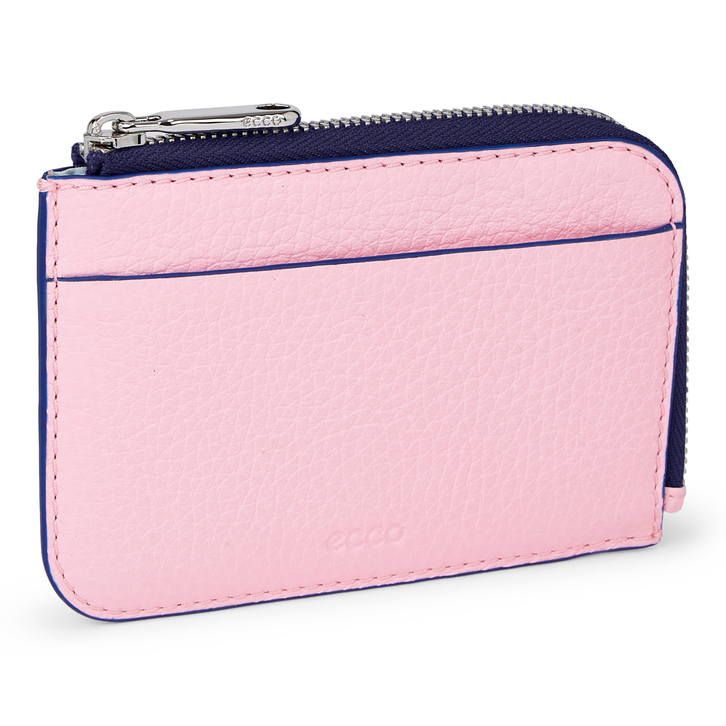 ECCO Wallet Zipped レザーウォレット | ピンク